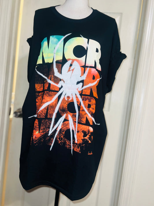 My Chemical Romance Oversized Distressed Tee
