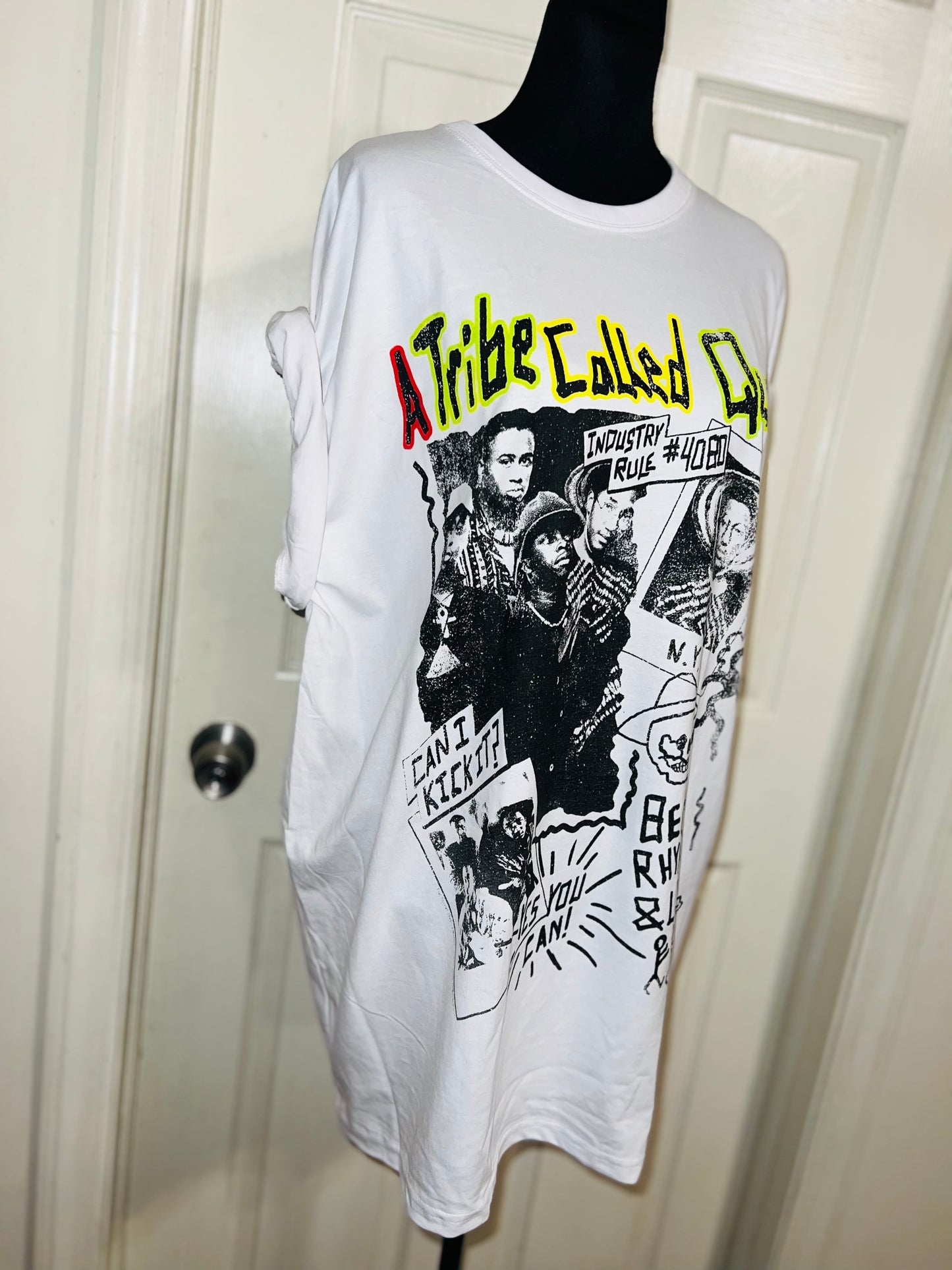 A Tribe Called Quest Oversized Distressed Tee