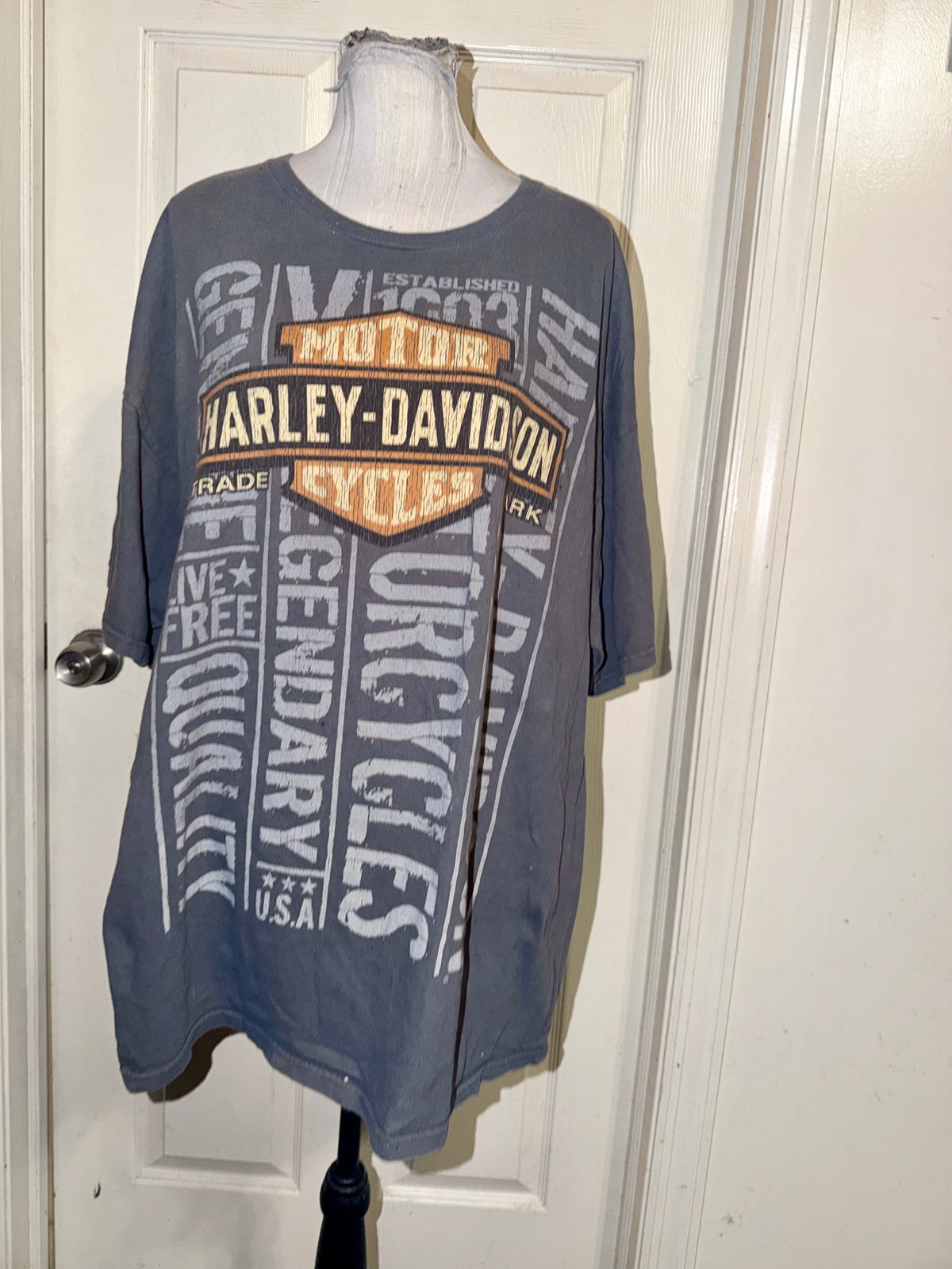 Harley Davidson Vintage Double Sided Tee