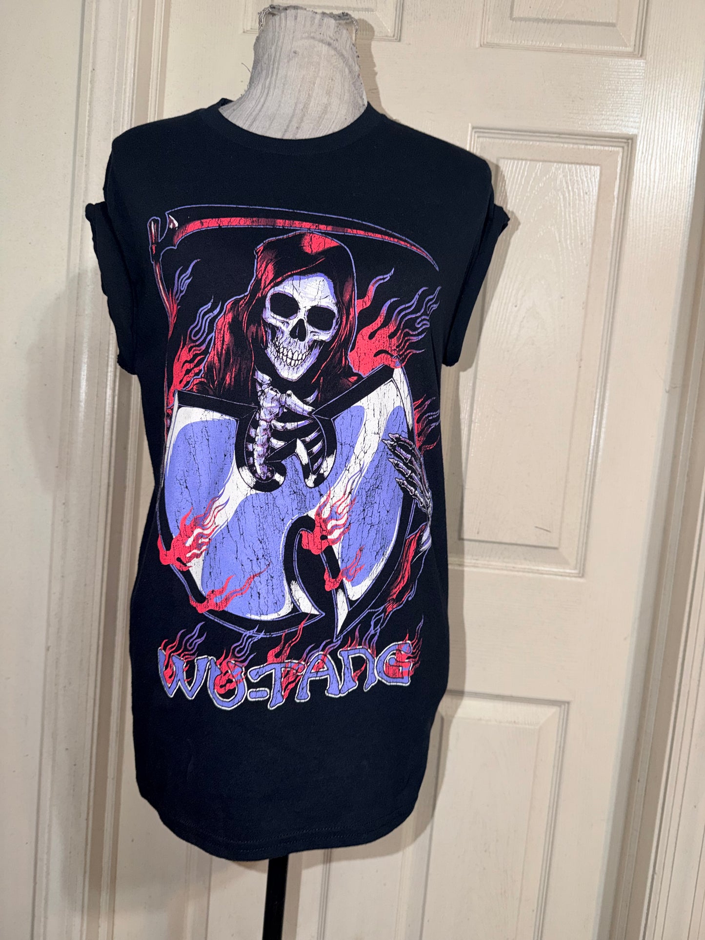 Wu-Tang Clan Oversized Distressed Tee