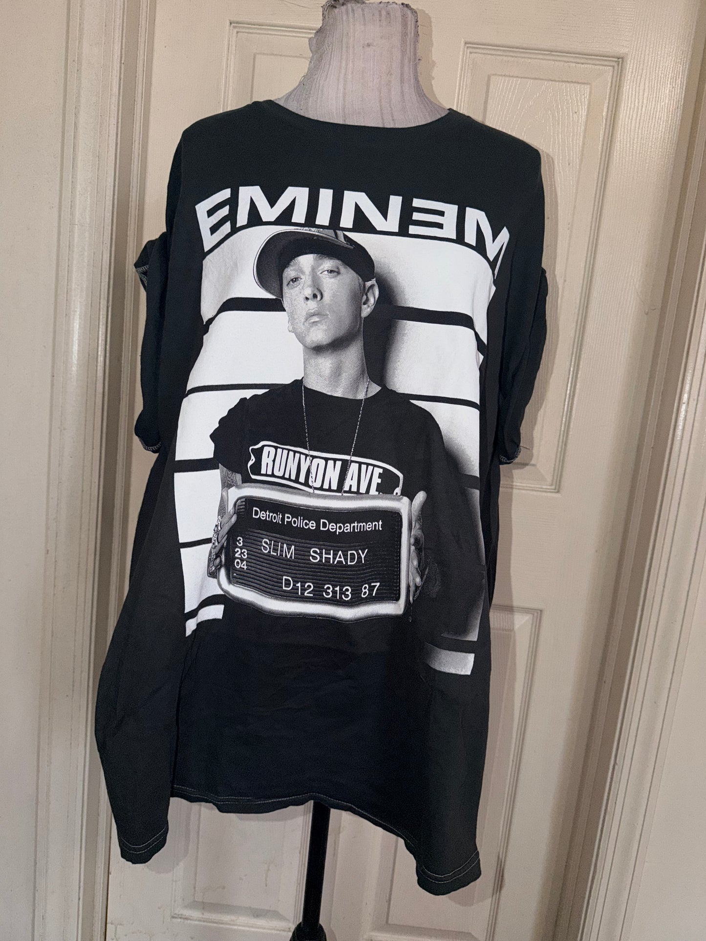Eminem Oversized Distressed Tee