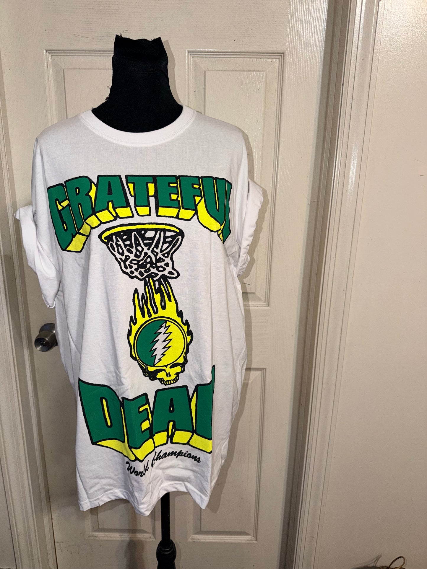 Grateful Dead Oversized Distressed Tee