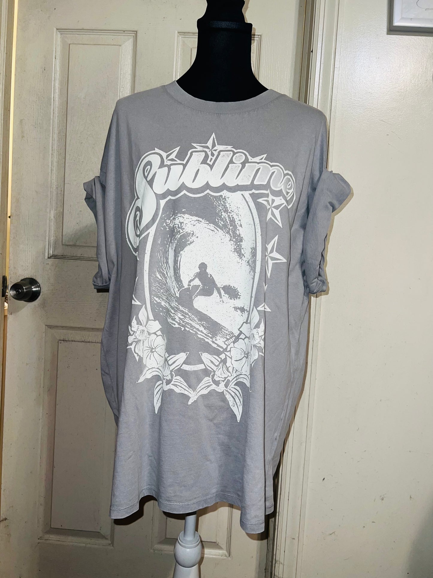 Sublime Oversized Distressed Tee