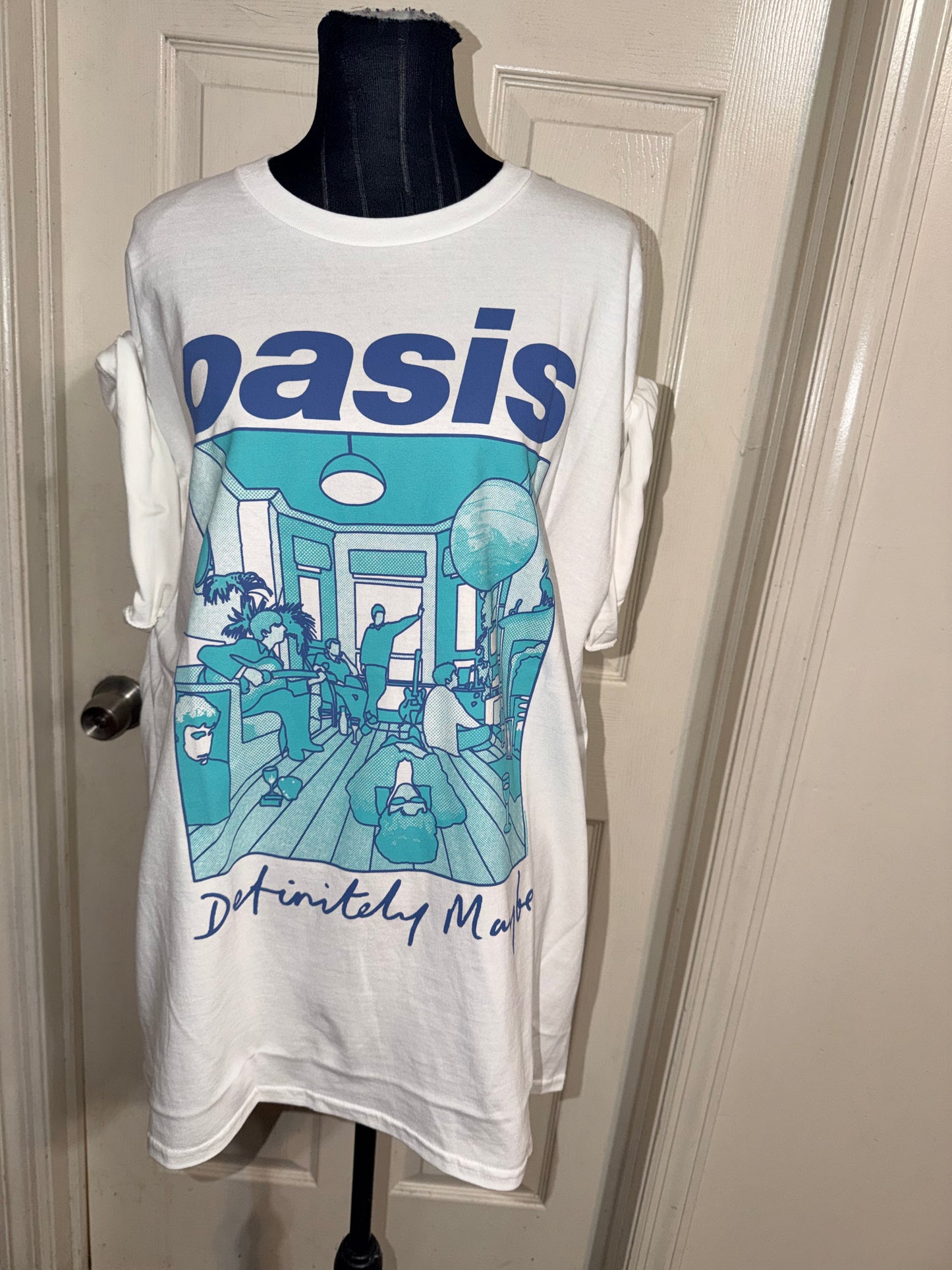 Oasis Oversized Distressed Tee