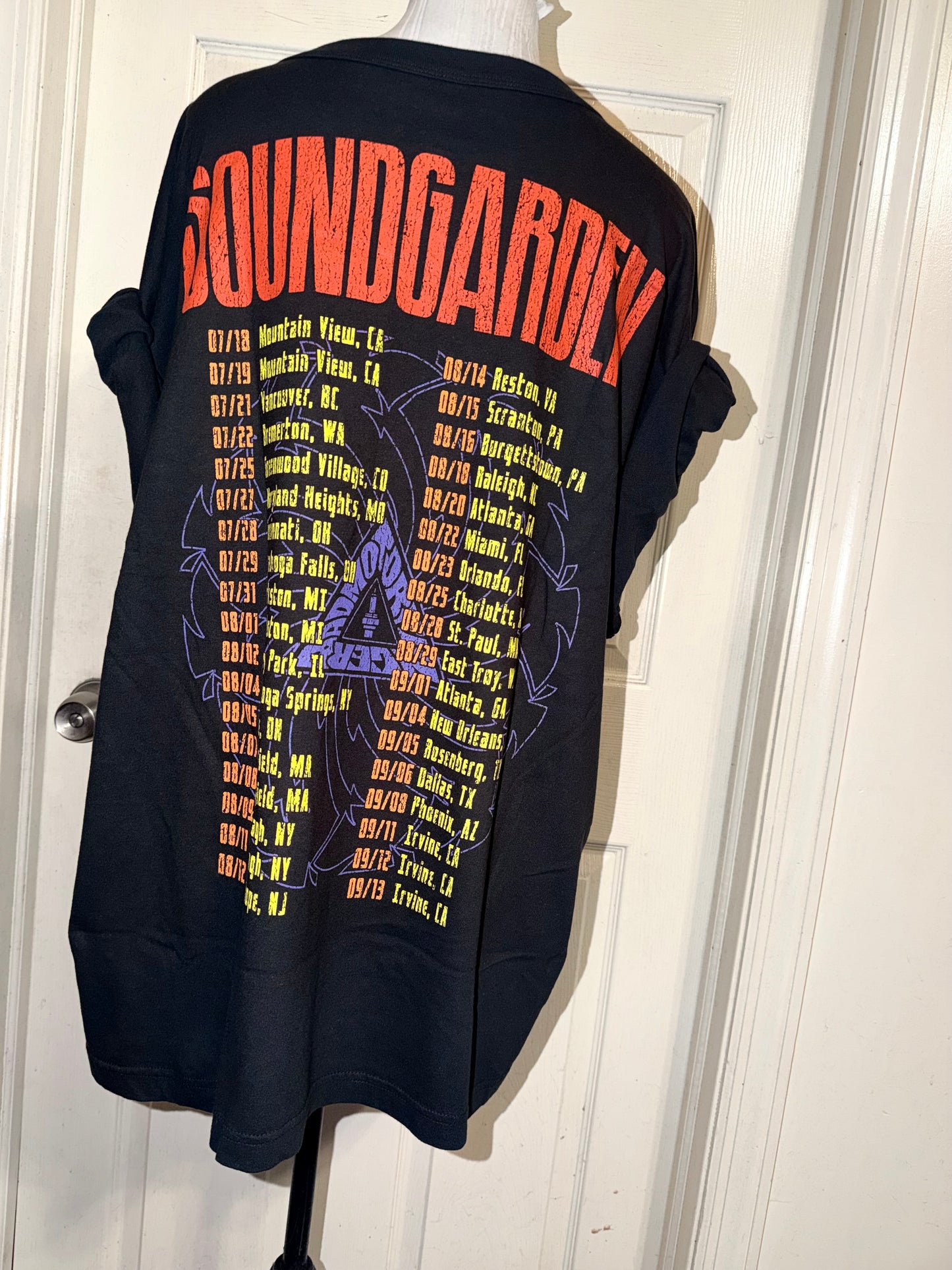 Soundgarden Double Sided Oversized Tee