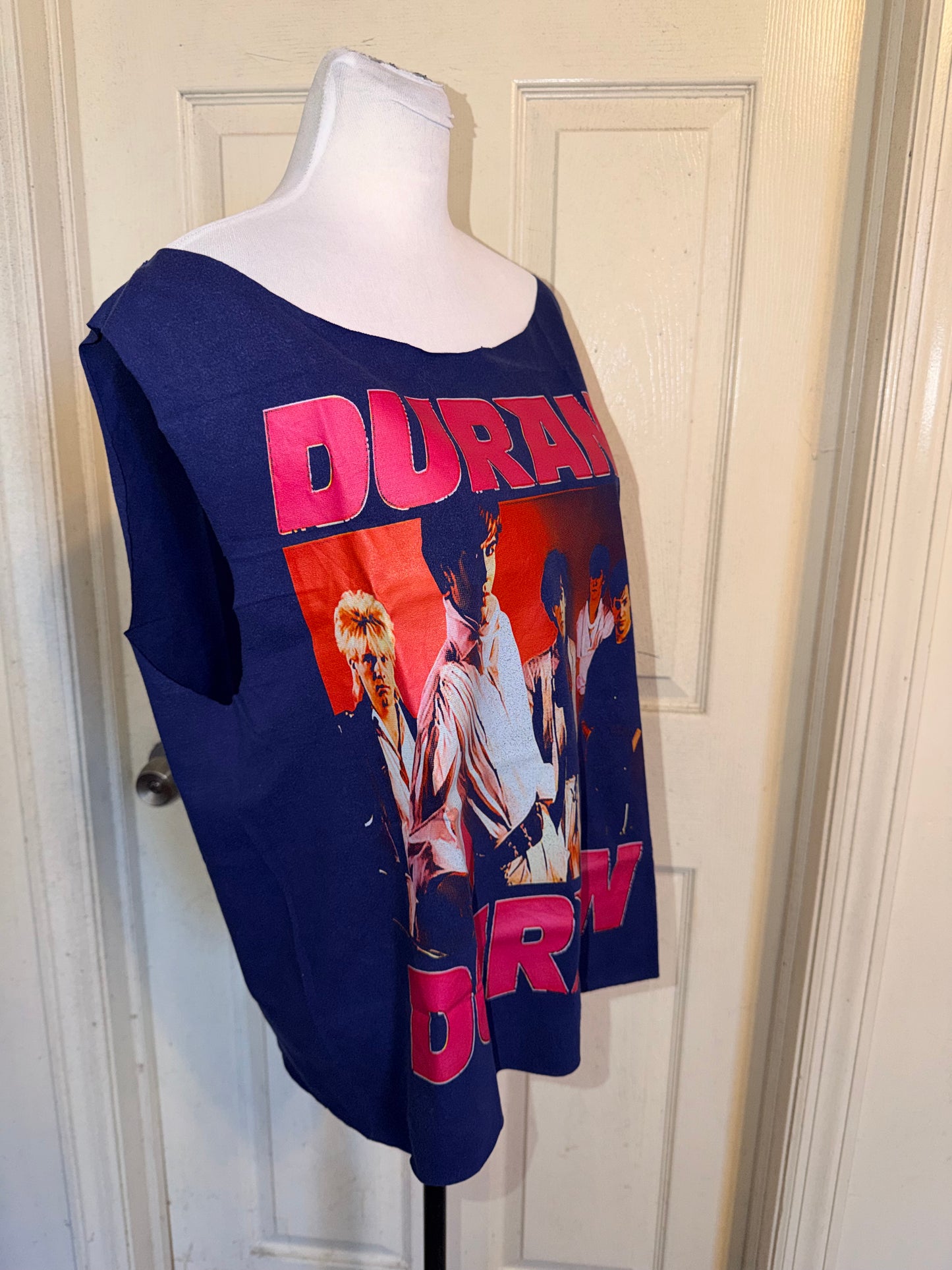 Duran Duran Oversized Distressed Tank