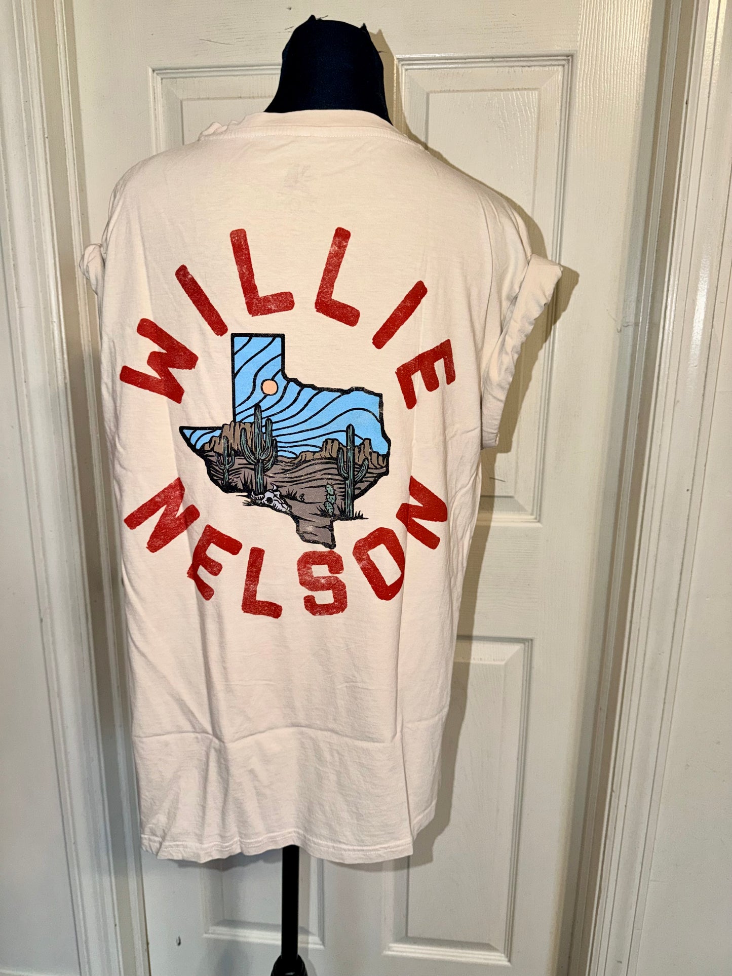 Willie Nelson Double Sided Tee
