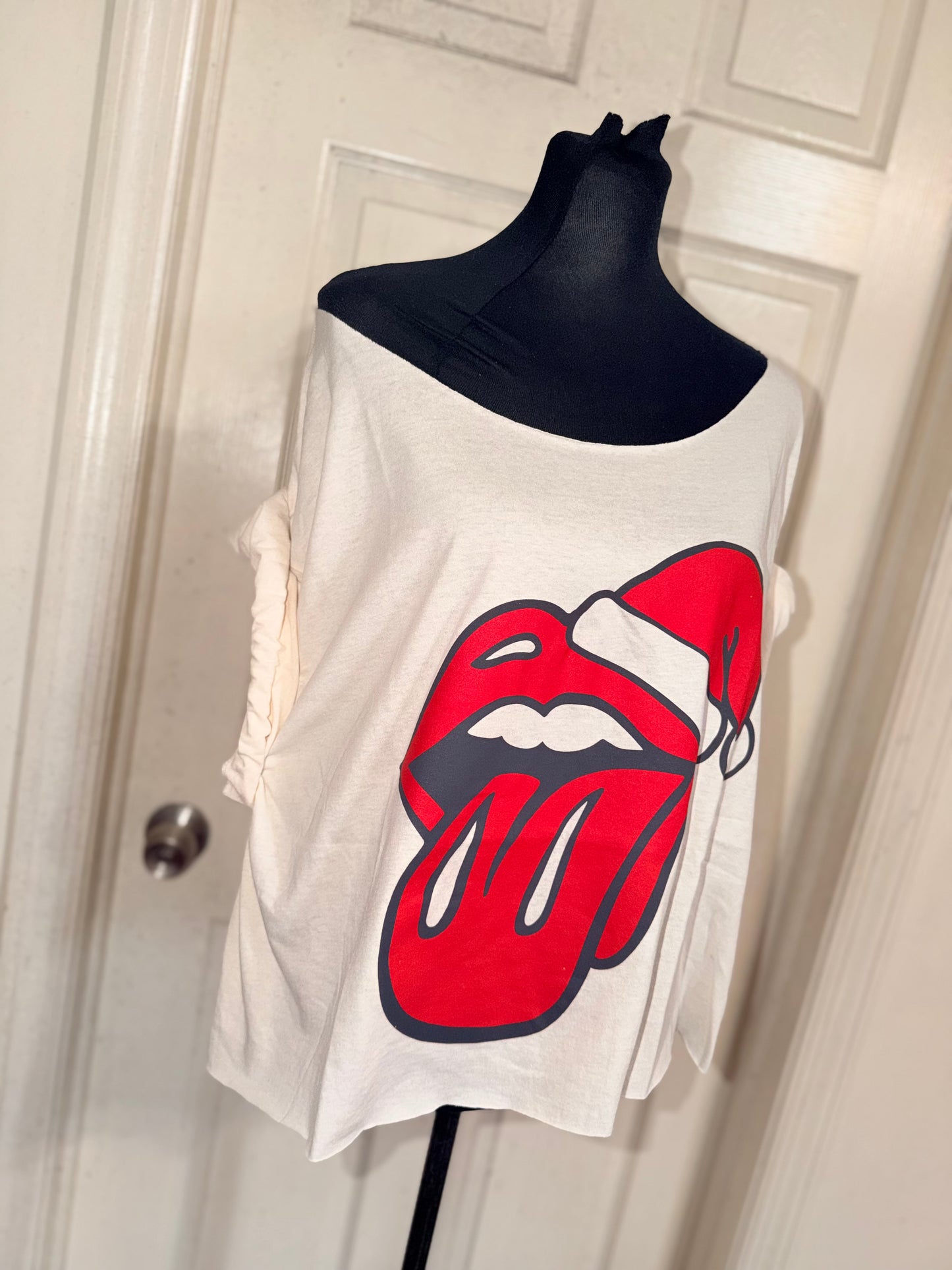 The Rolling Stones OFTS Oversized Distressed Tee