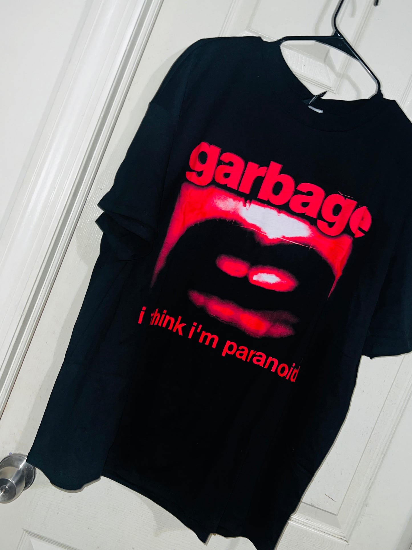 Garbage Oversized Distressed Tee