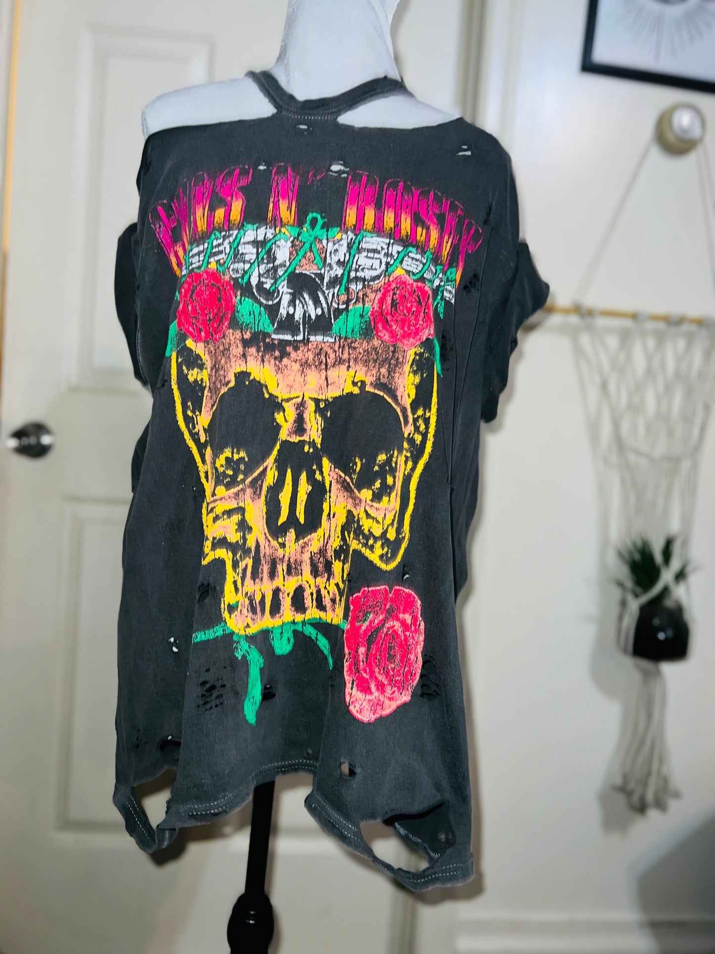 Guns n Roses Double Sided Oversized Tee/Dress