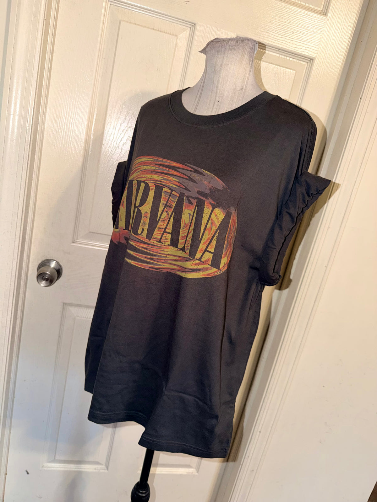 Nirvana Double Sided Oversized Tee