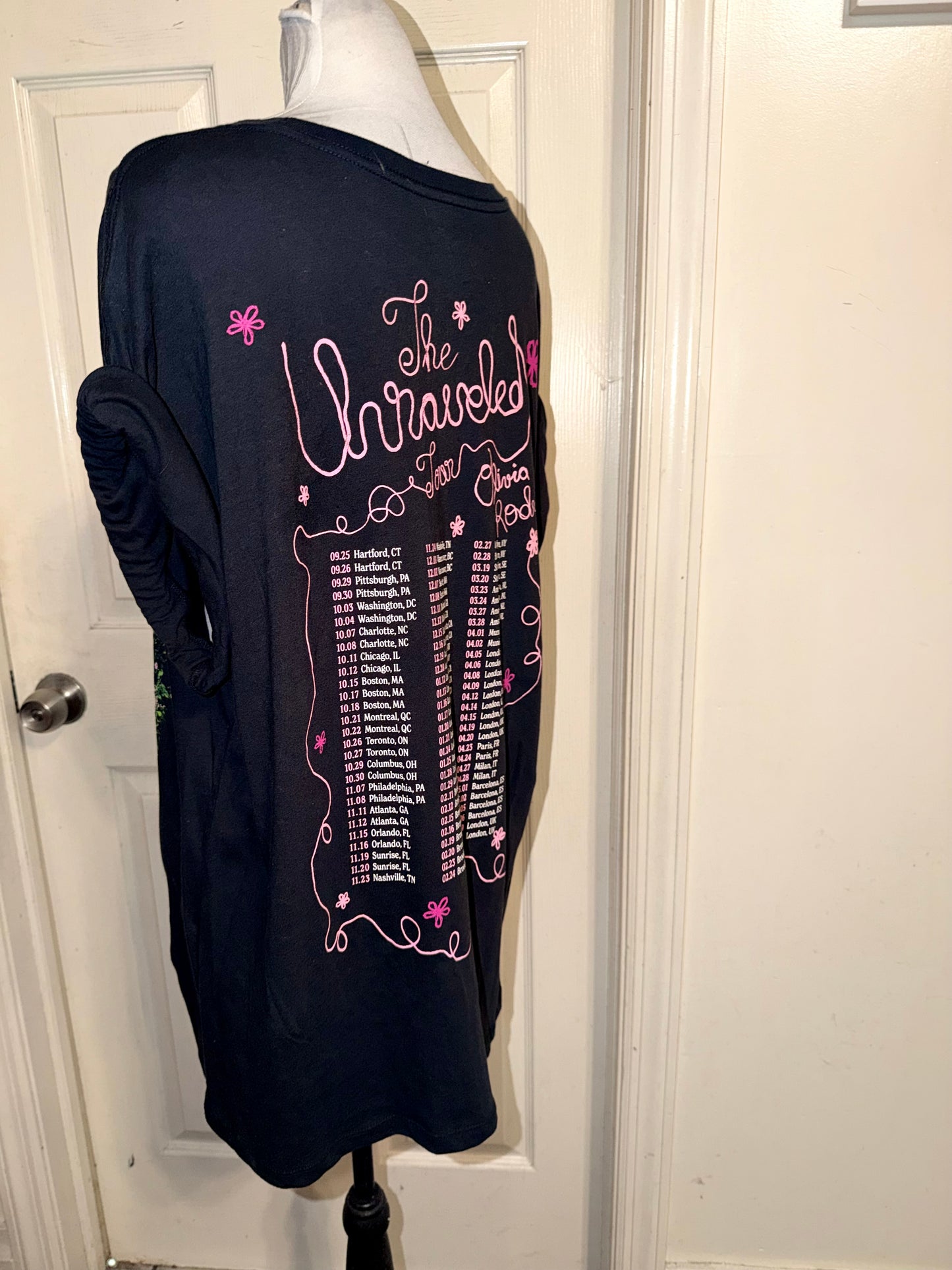 Olivia Rodrigo Double Sided Oversized Tee