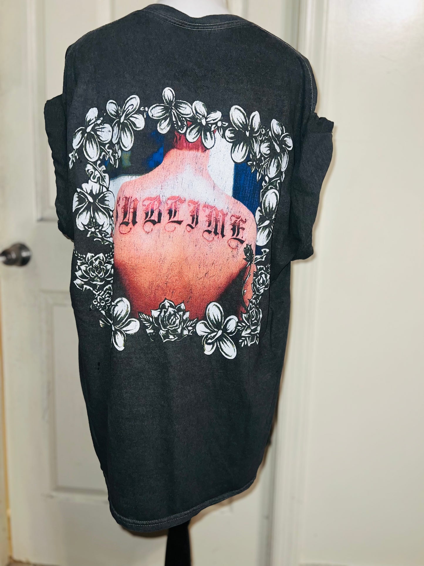 Sublime Double Sided Oversized Distressed Tee