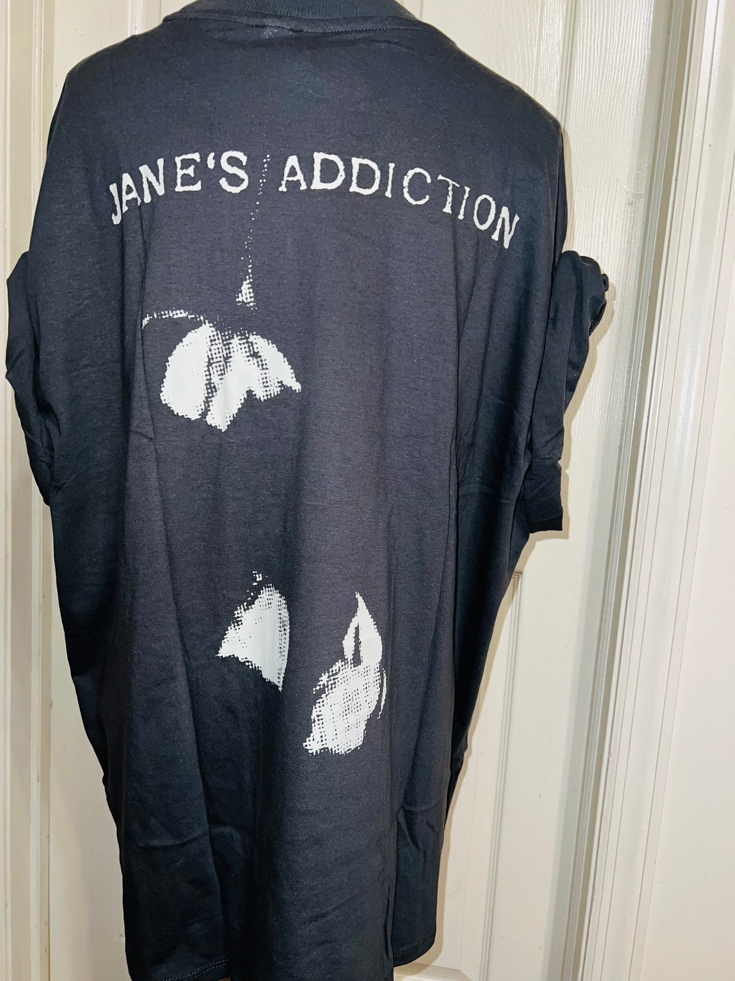 Jane’s Addiction Double Sided Oversized Distressed Tee