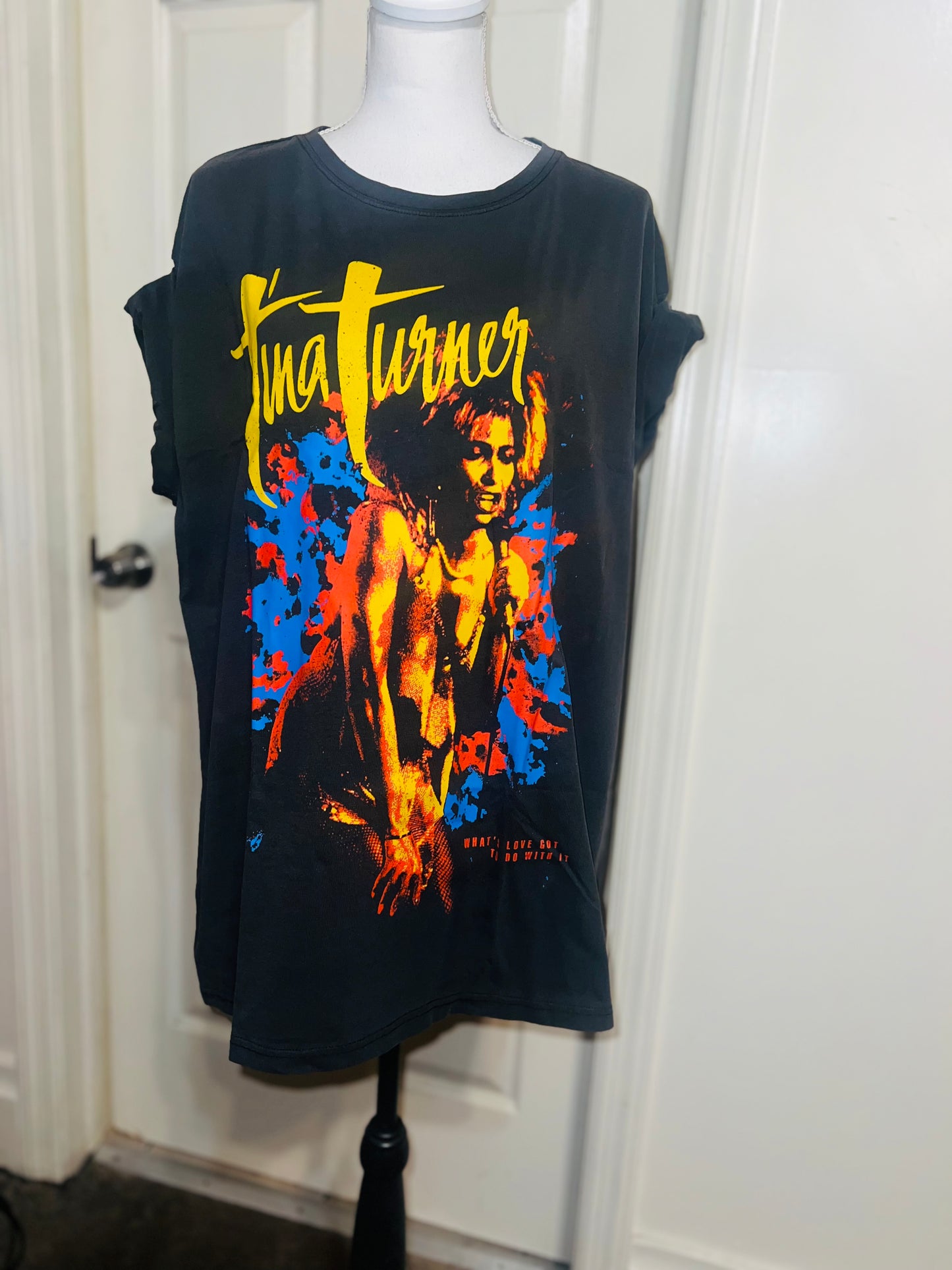 Tina Turner Oversized Distressed Tee