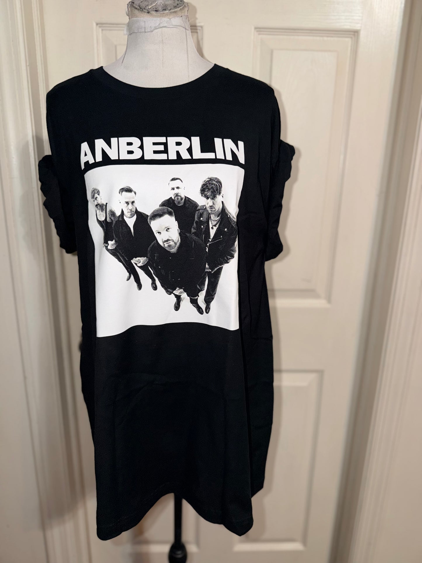 Anberlin Oversized Distressed Tee