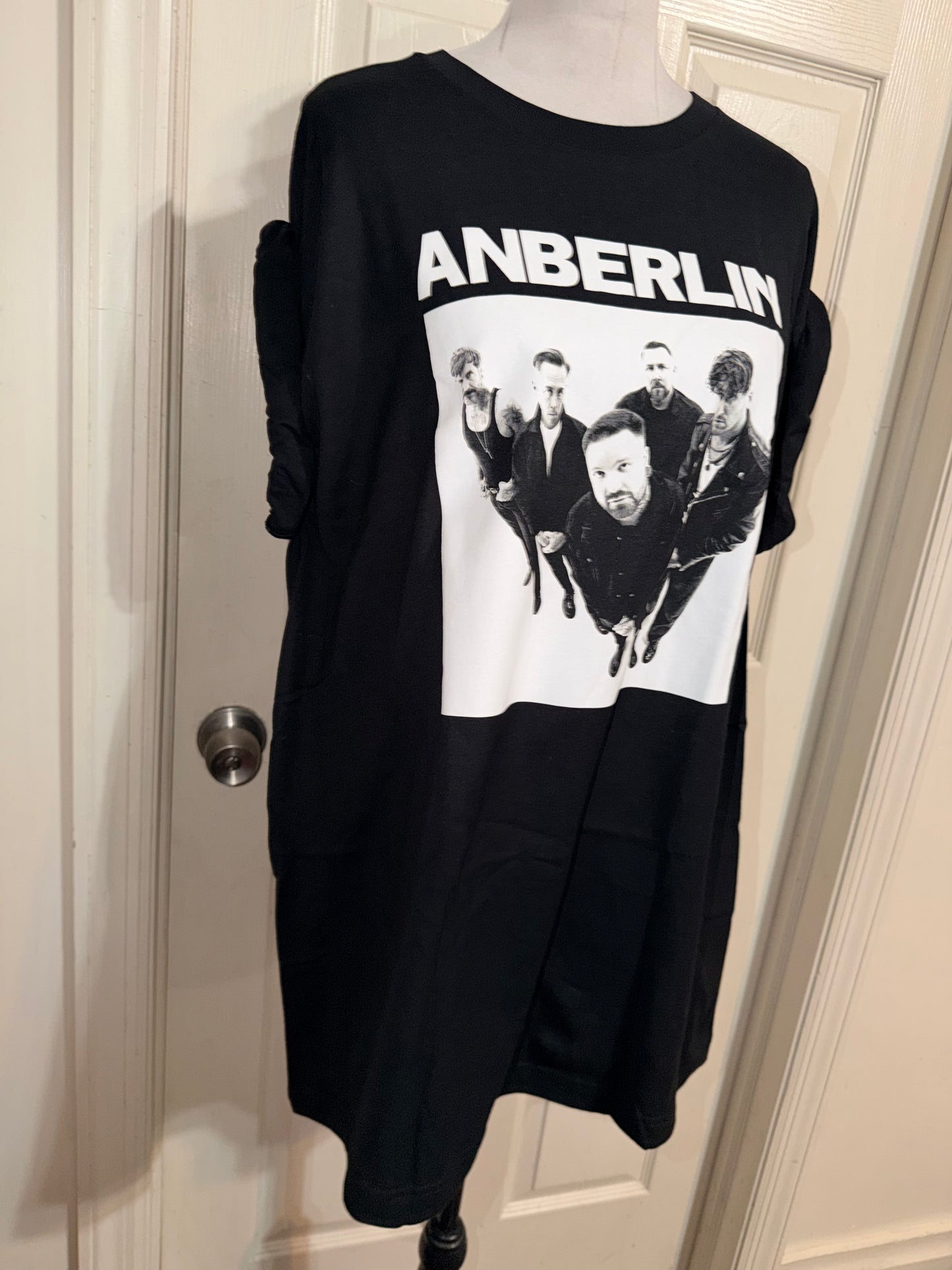 Anberlin Oversized Distressed Tee