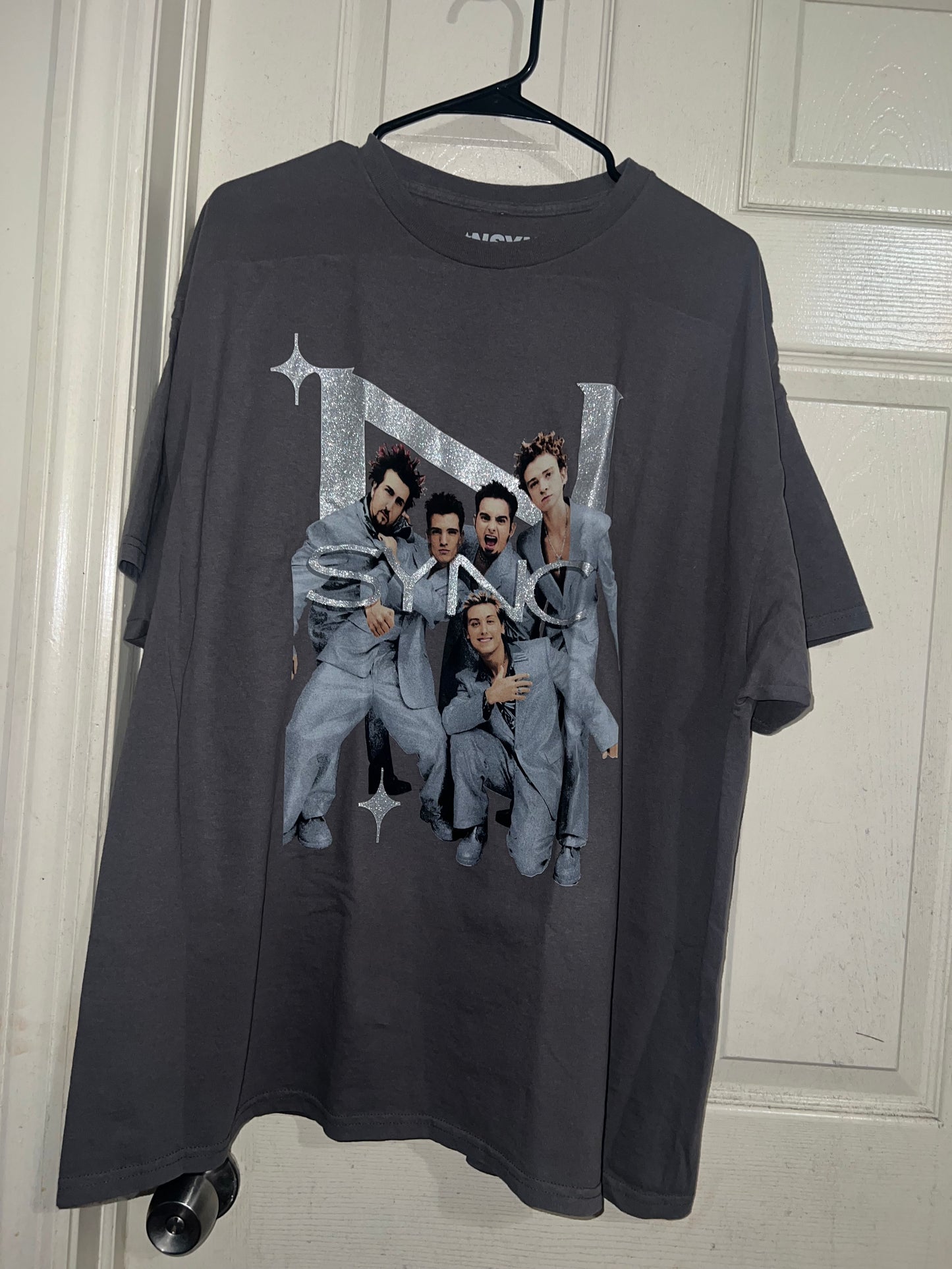 NSYNC Oversized Distressed Tee