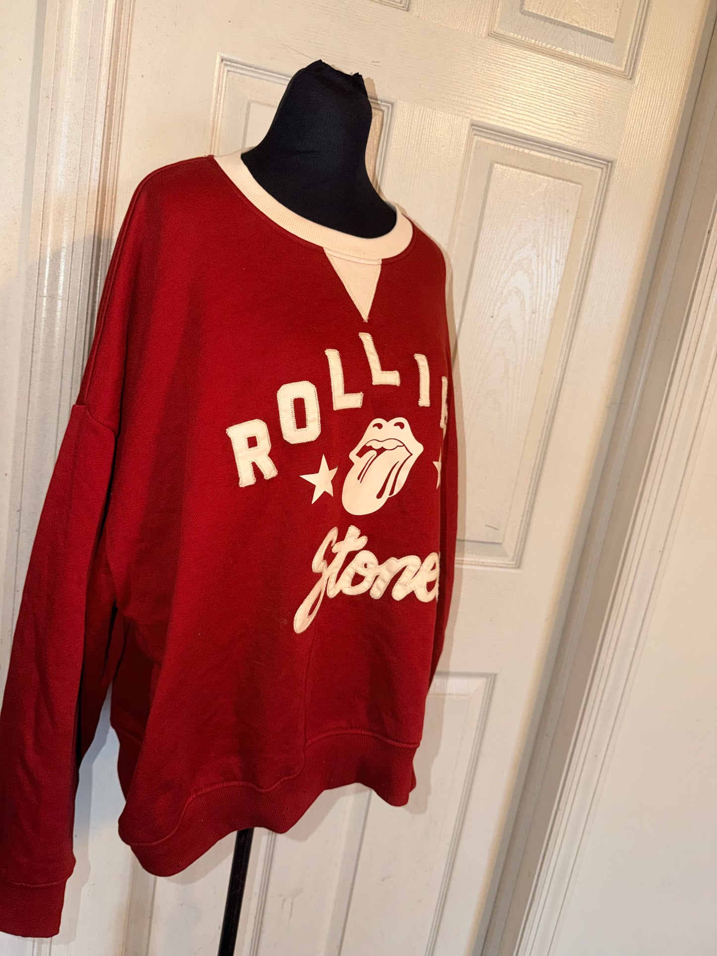 The Rolling Stones Oversized Distressed Tee