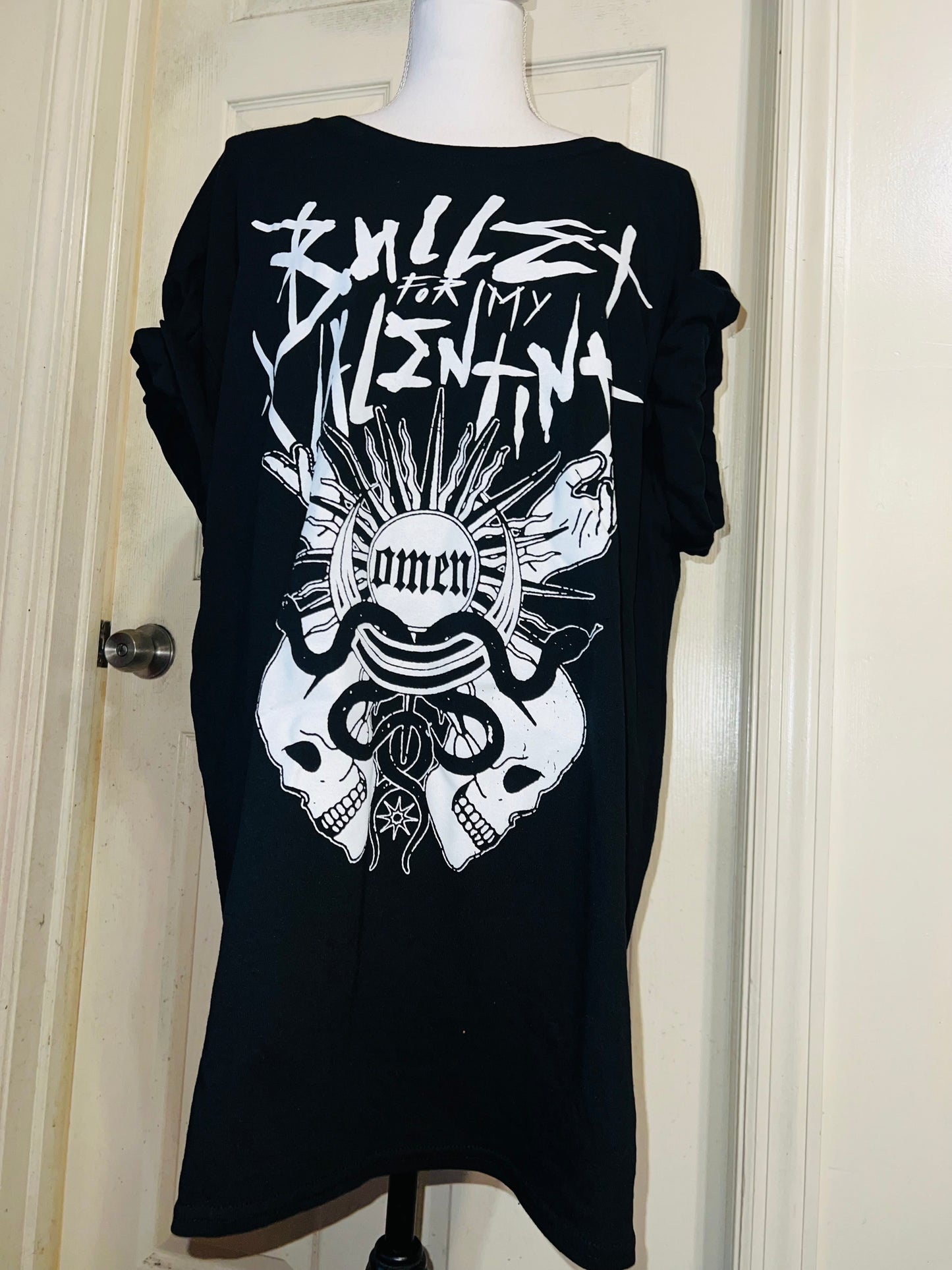Bullet for my Valentine Oversized Distressed Tee