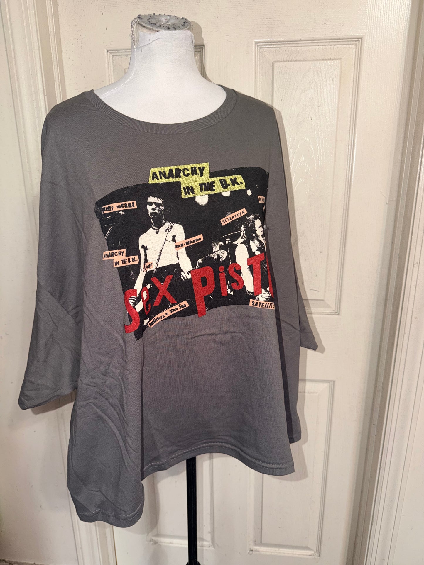 The Sex Pistols Oversized Distressed Tee