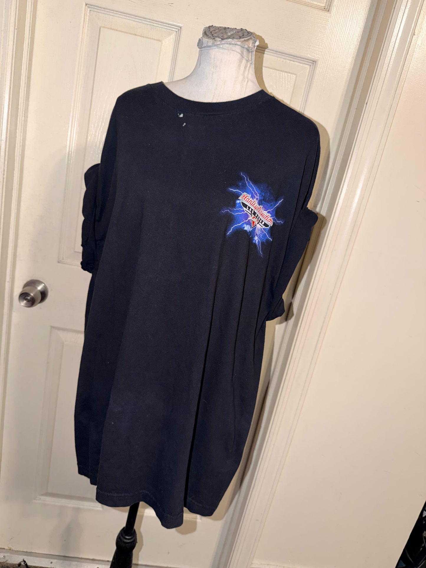 Harley Davidson Vintage Double Sided Oversized Tee