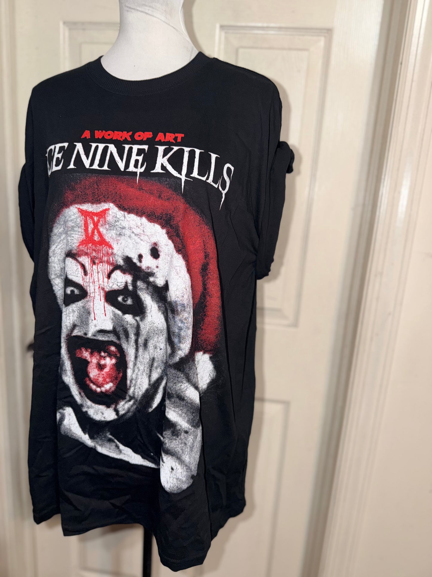 Ice Nine Kills Oversized Distressed Tee