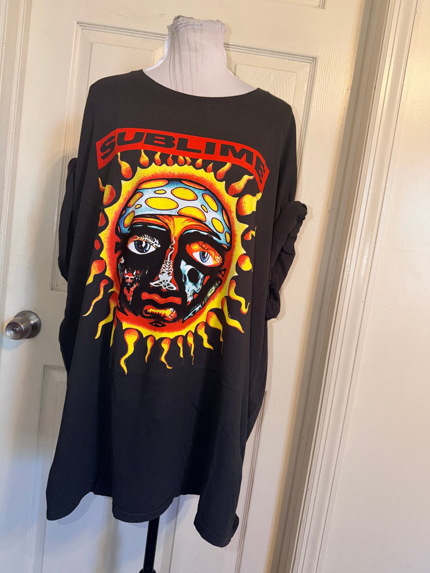 Sublime Double Sided Oversized Distressed Tee