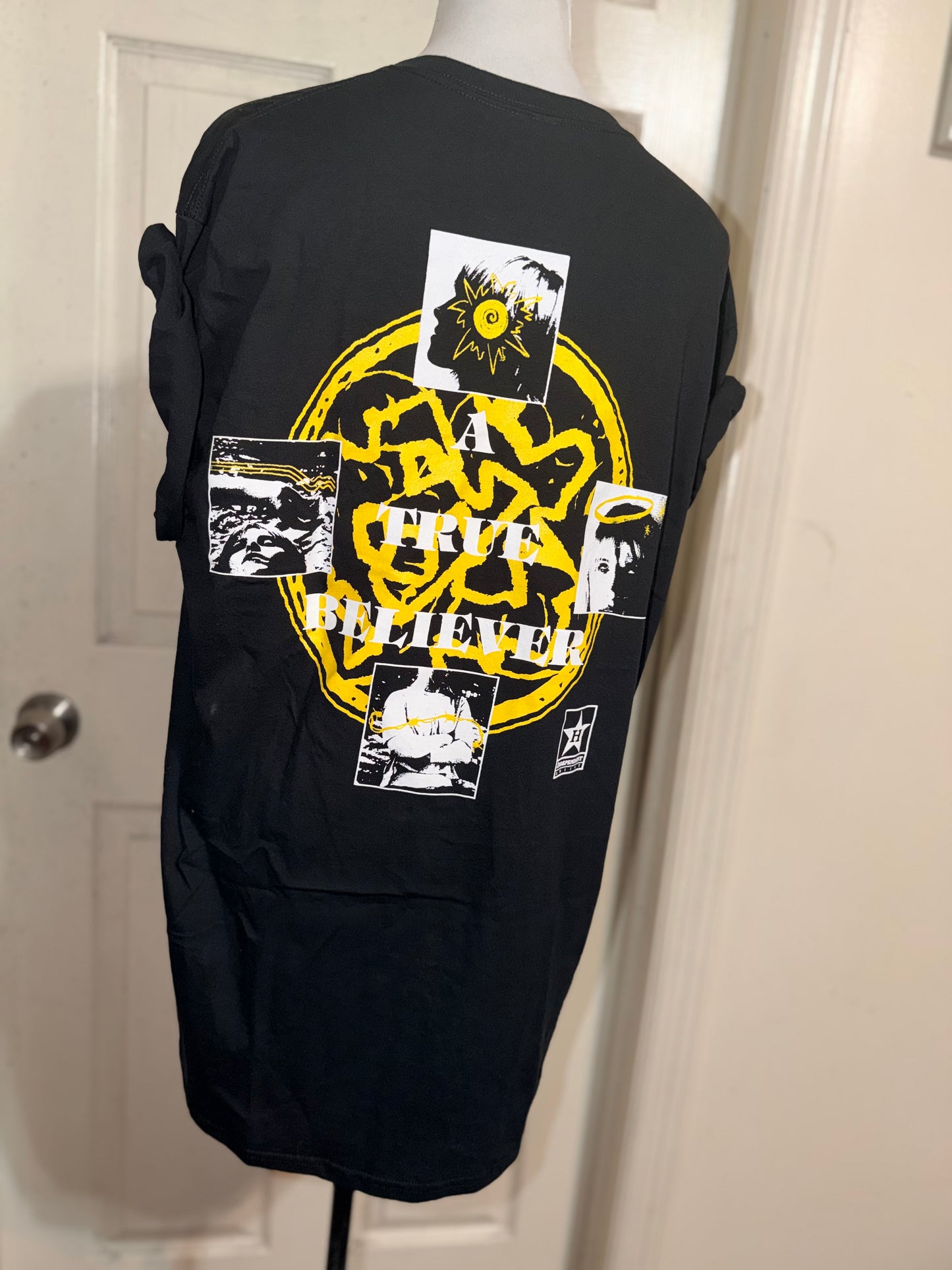 Hayley Williams Double Sided Oversized Distressed Tee