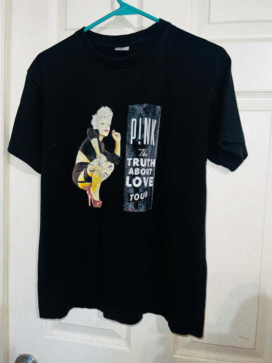 Pink Vintage Tour Oversized Tee