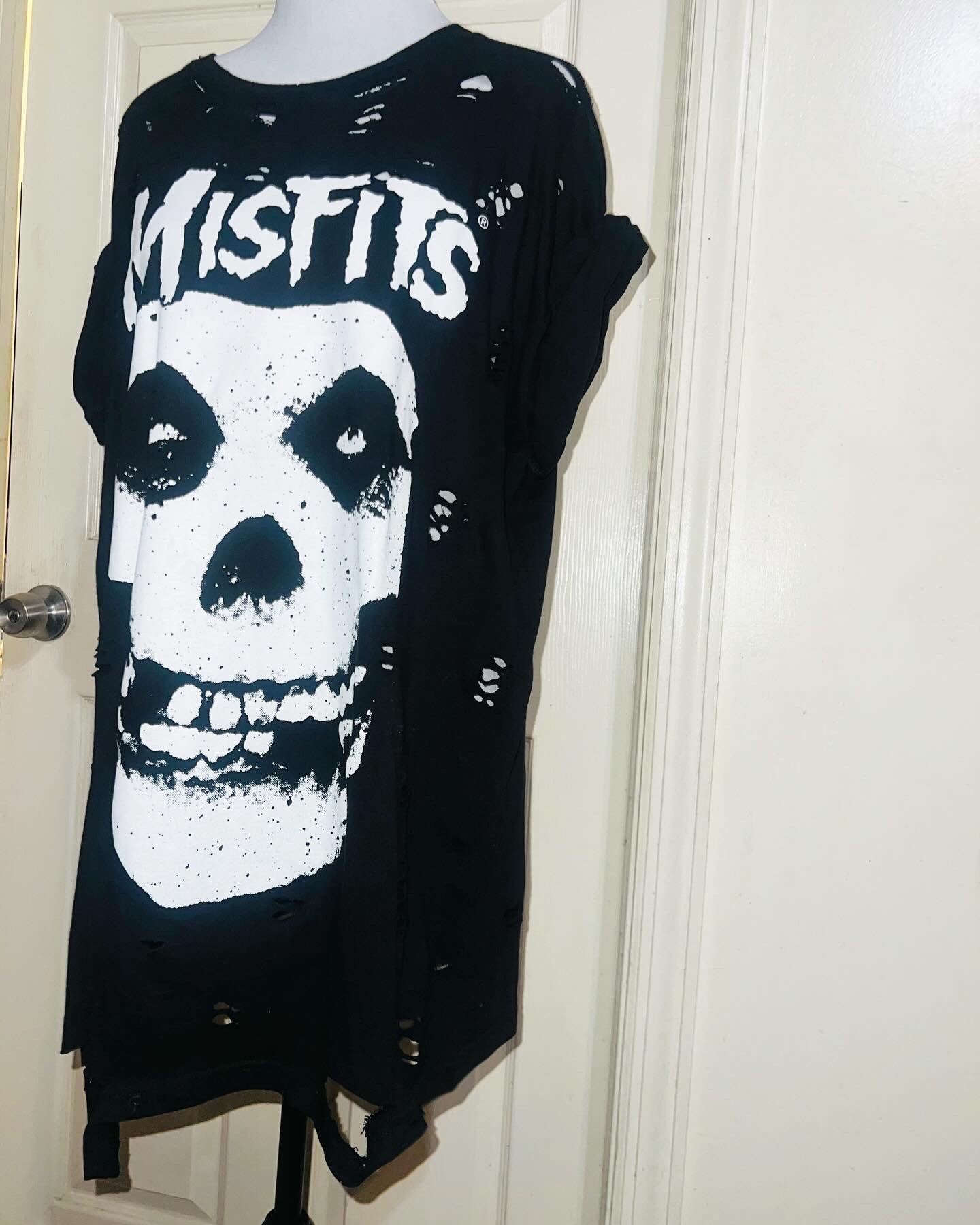 The Misfits Oversized Distressed Tee