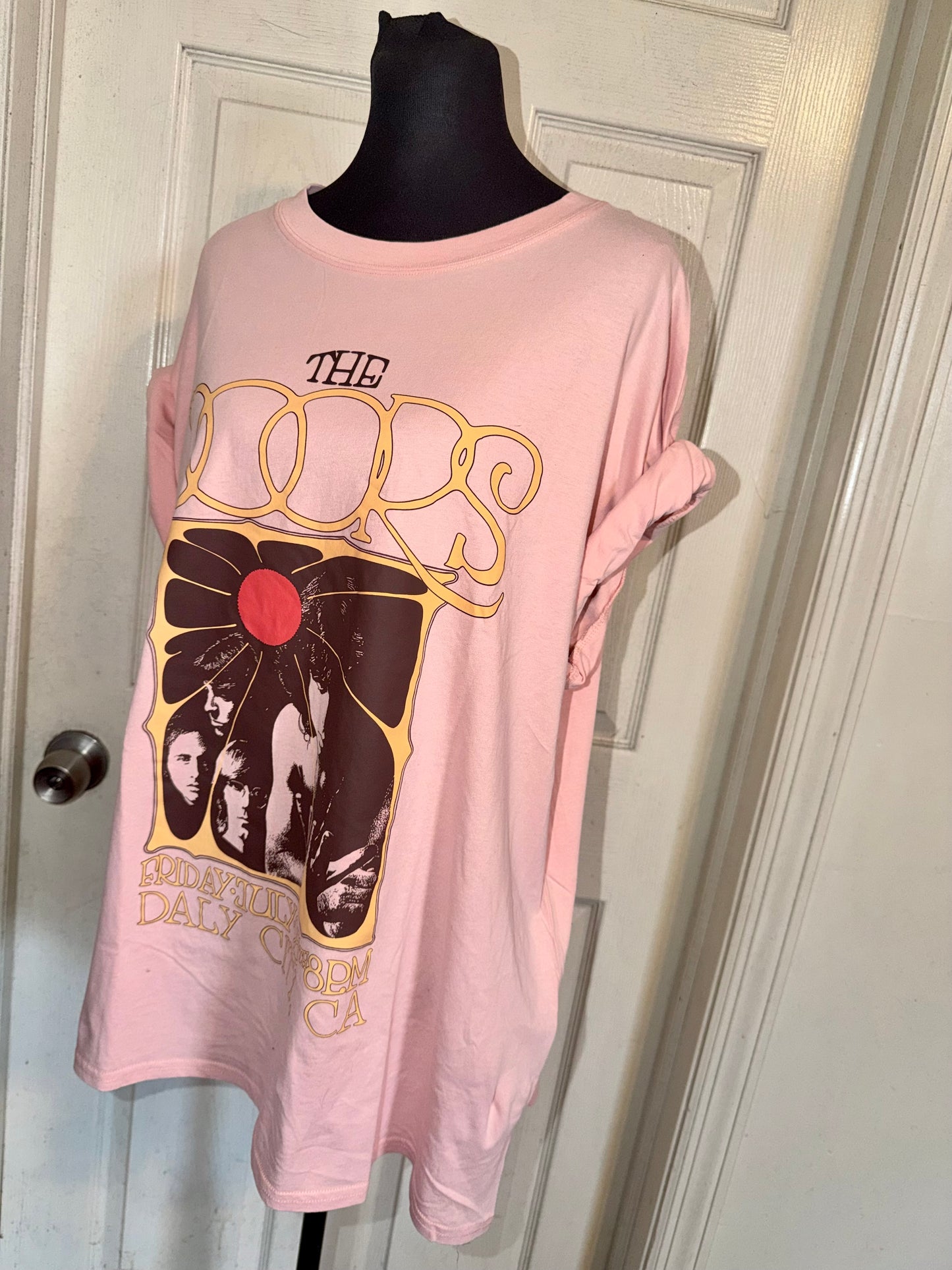 The Doors Oversized Distressed Tee
