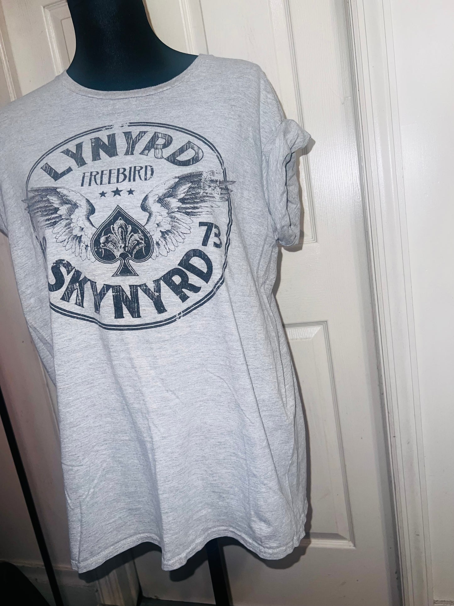 Lynyrd Skynyrd Oversized Distressed Tee