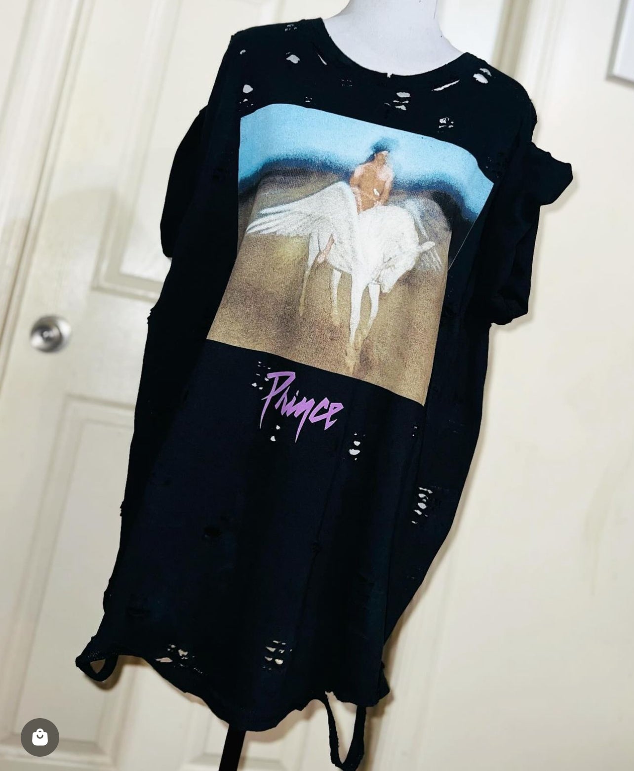 Prince Oversized Distressed Tee