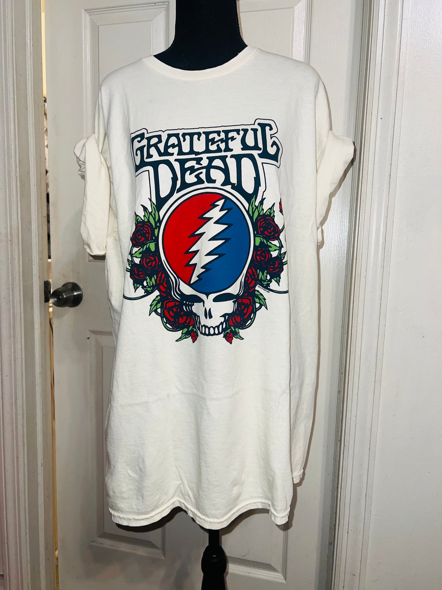 Grateful Dead Oversized Distressed Tee