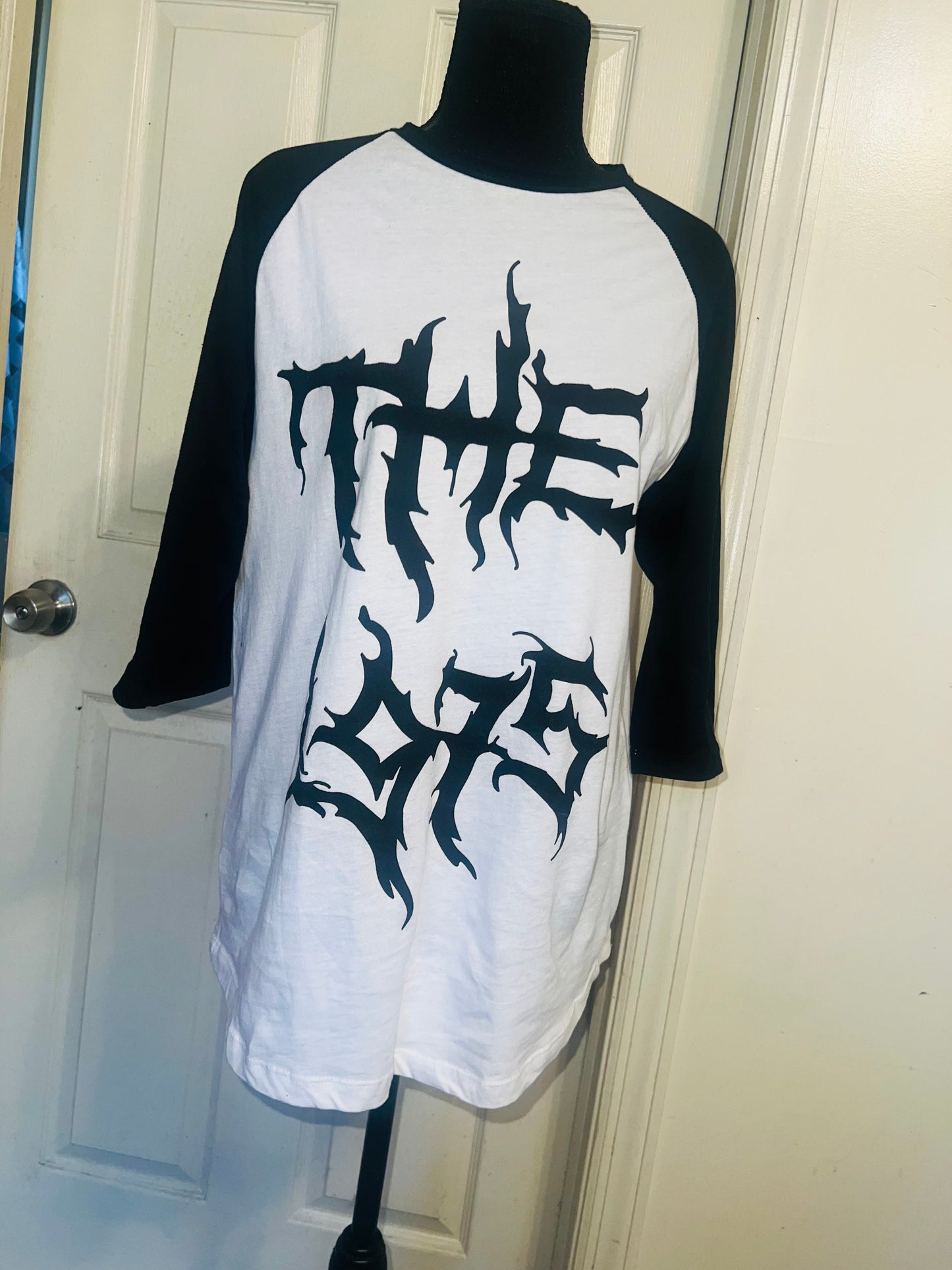 The 1975 Raglan Double Sided Oversized Tee (dates on back)