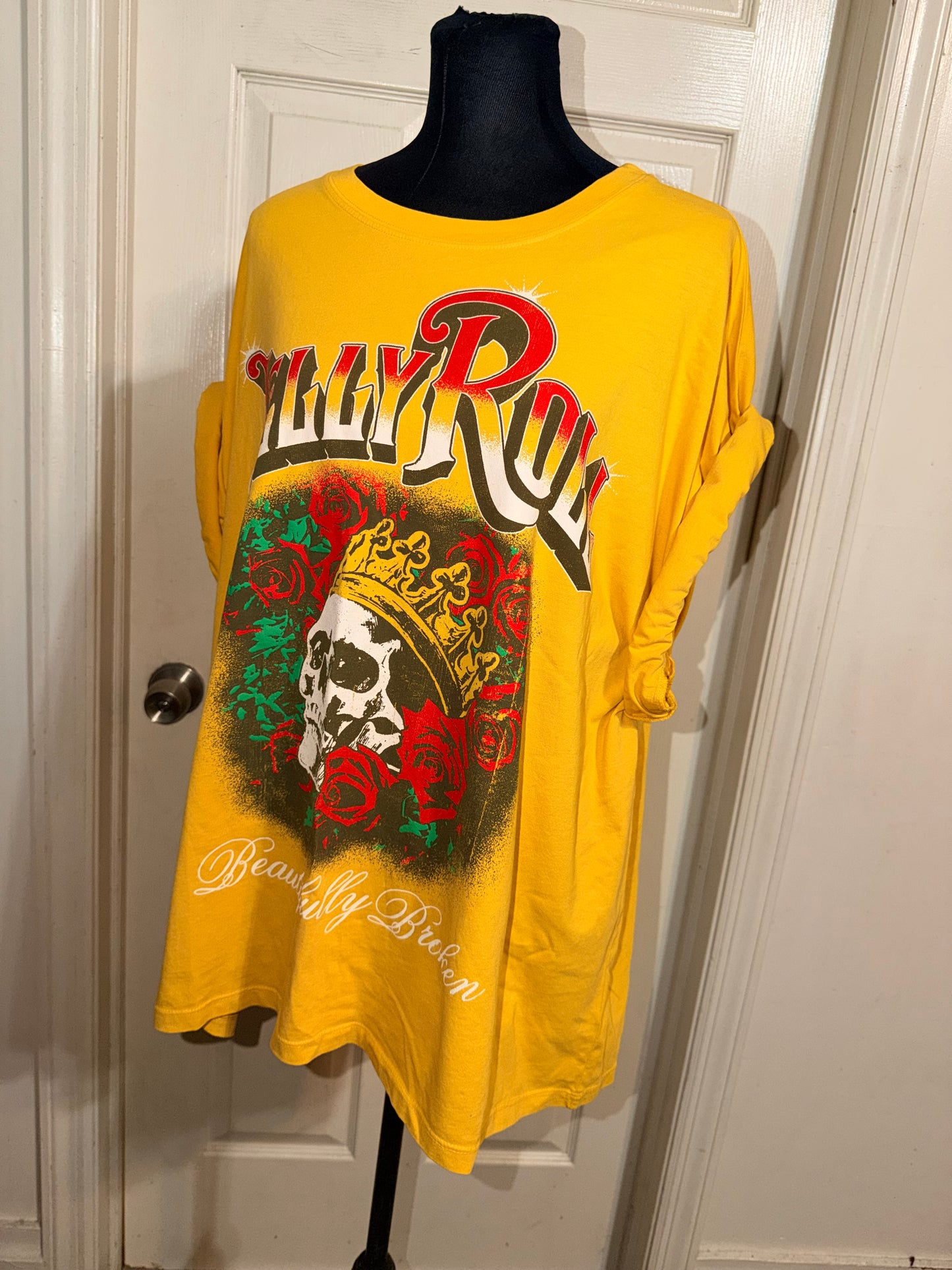 Jelly Roll Double Sided Oversized Distressed Tee