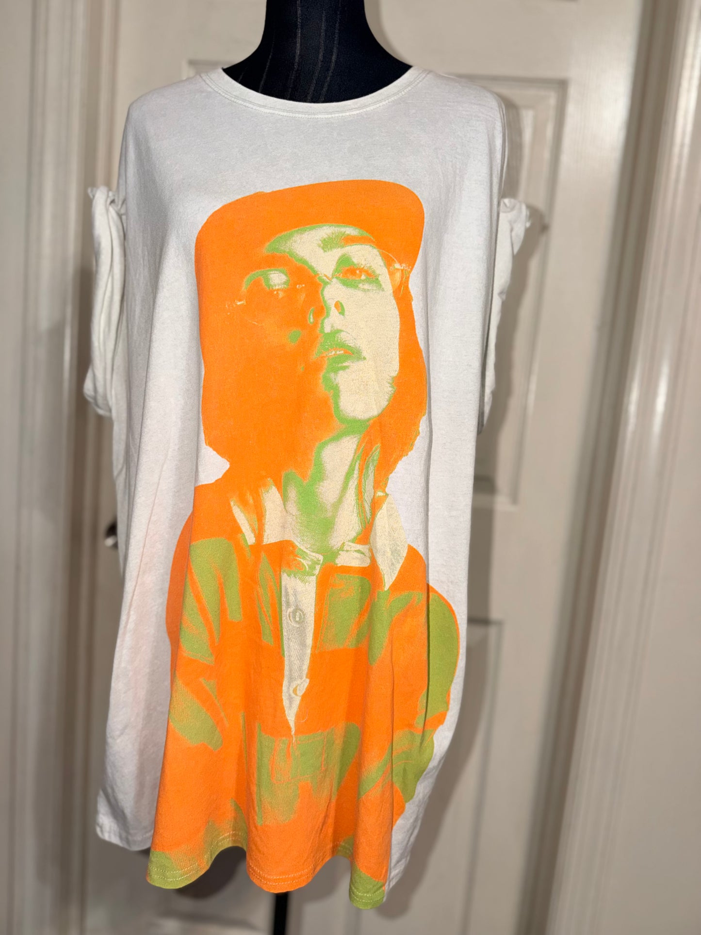 Billie Eilish Double Sided Oversized Distressed Tee