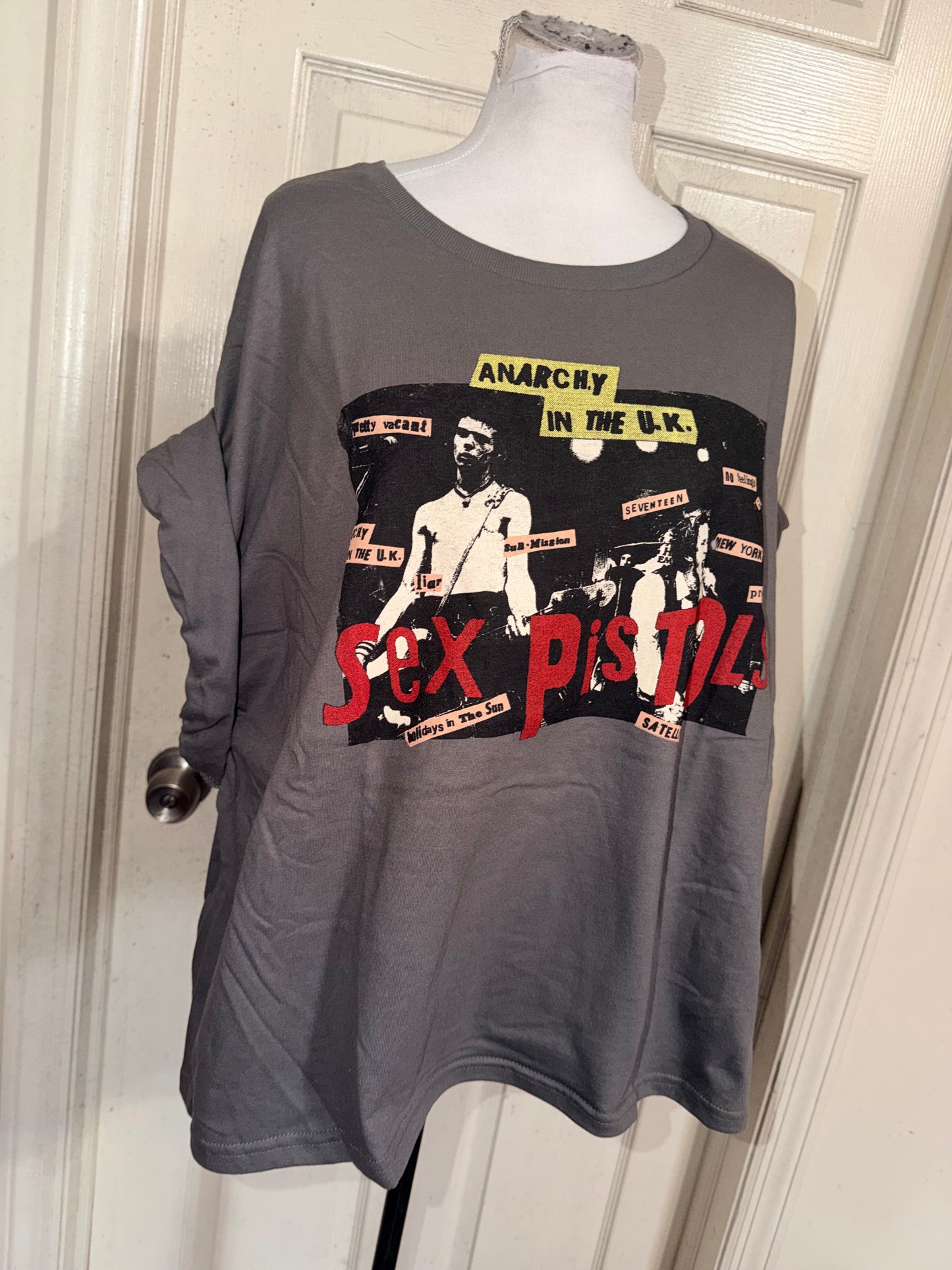 The Sex Pistols Oversized Distressed Tee