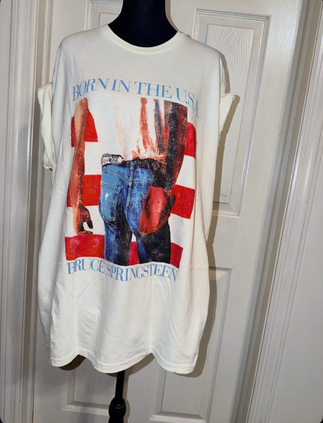 Bruce Springsteen Oversized Distressed Tee