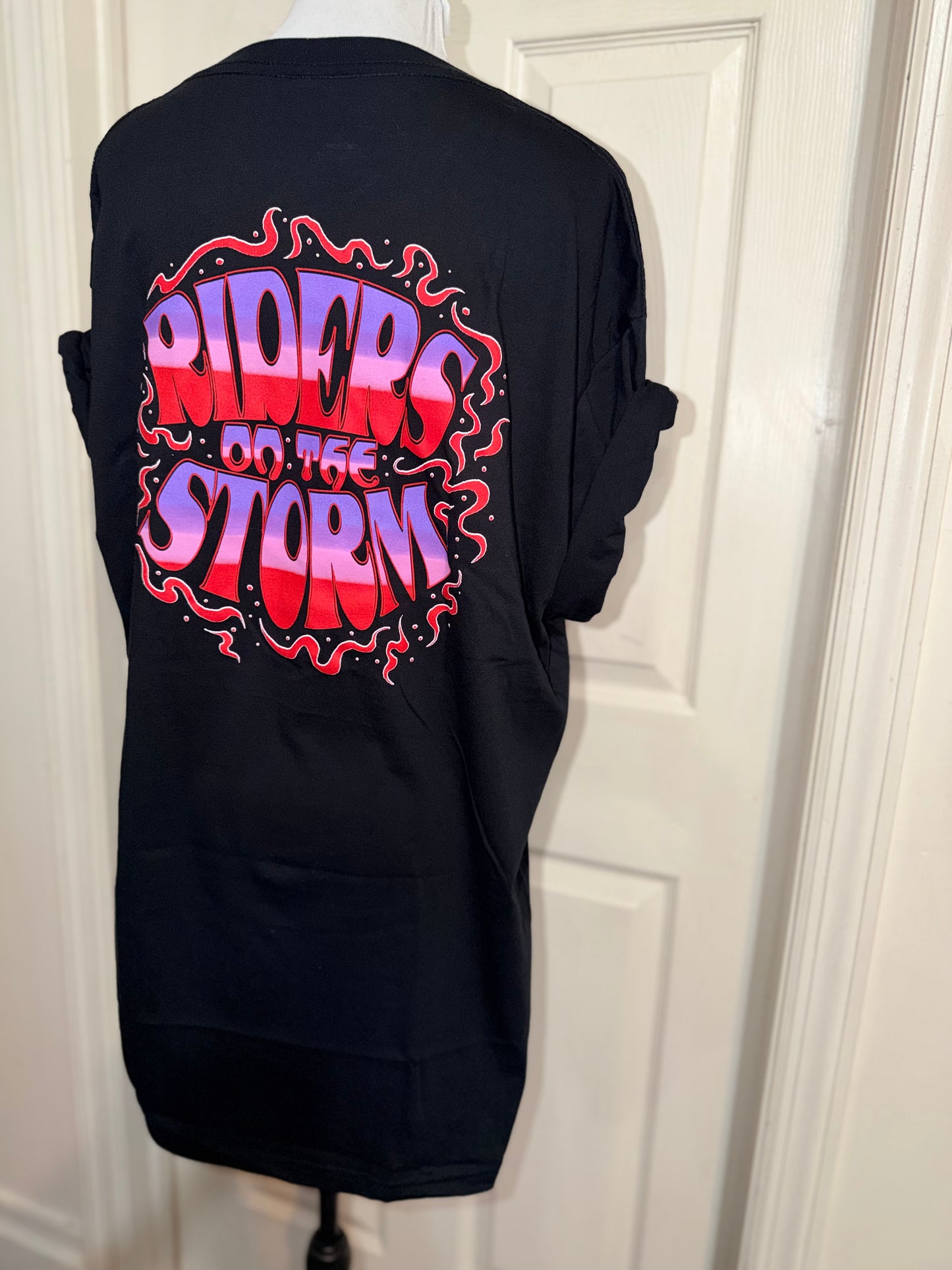 The Doors Double Sided Oversized Distressed Tee