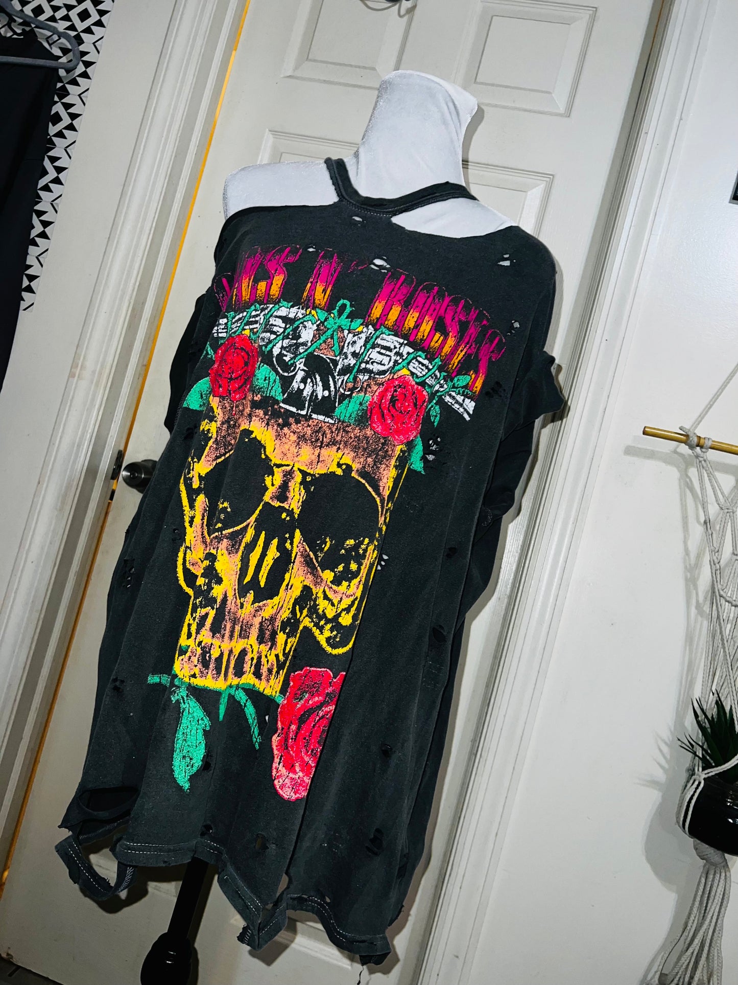 Guns n Roses Double Sided Oversized Tee/Dress