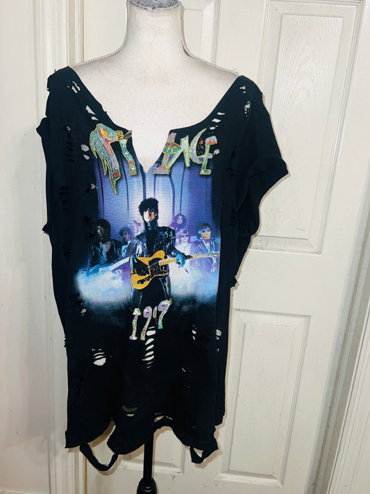 Prince Oversized Distressed Tee