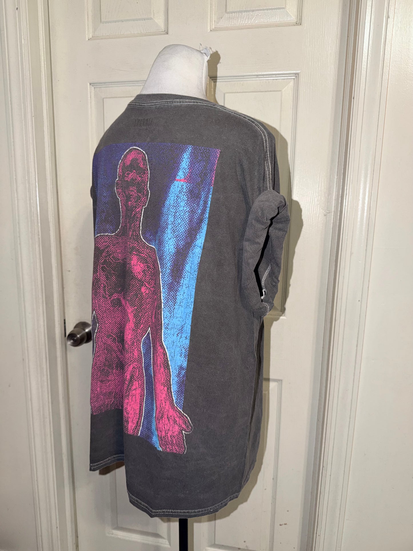 Nirvana Double Sided Oversized Distressed Tee (Copy)