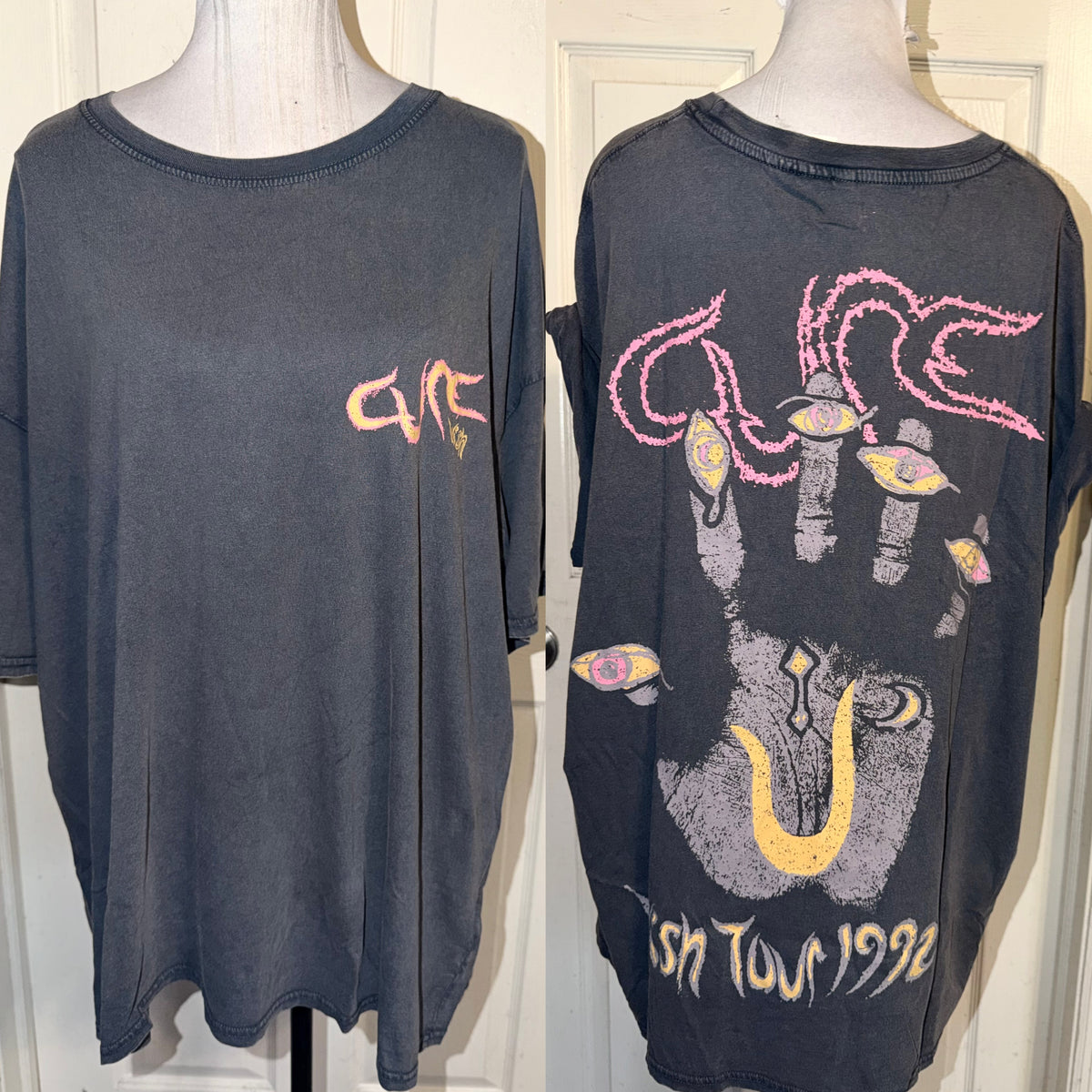 The Cure Double Sided Oversized Tee