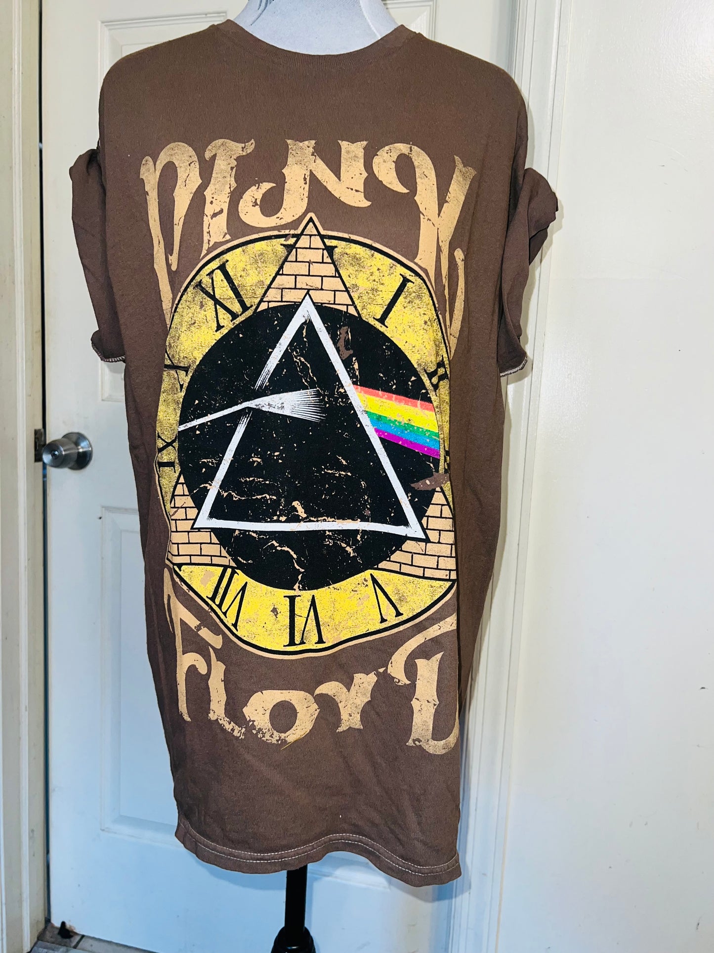 Pink Floyd Oversized Distressed Tee