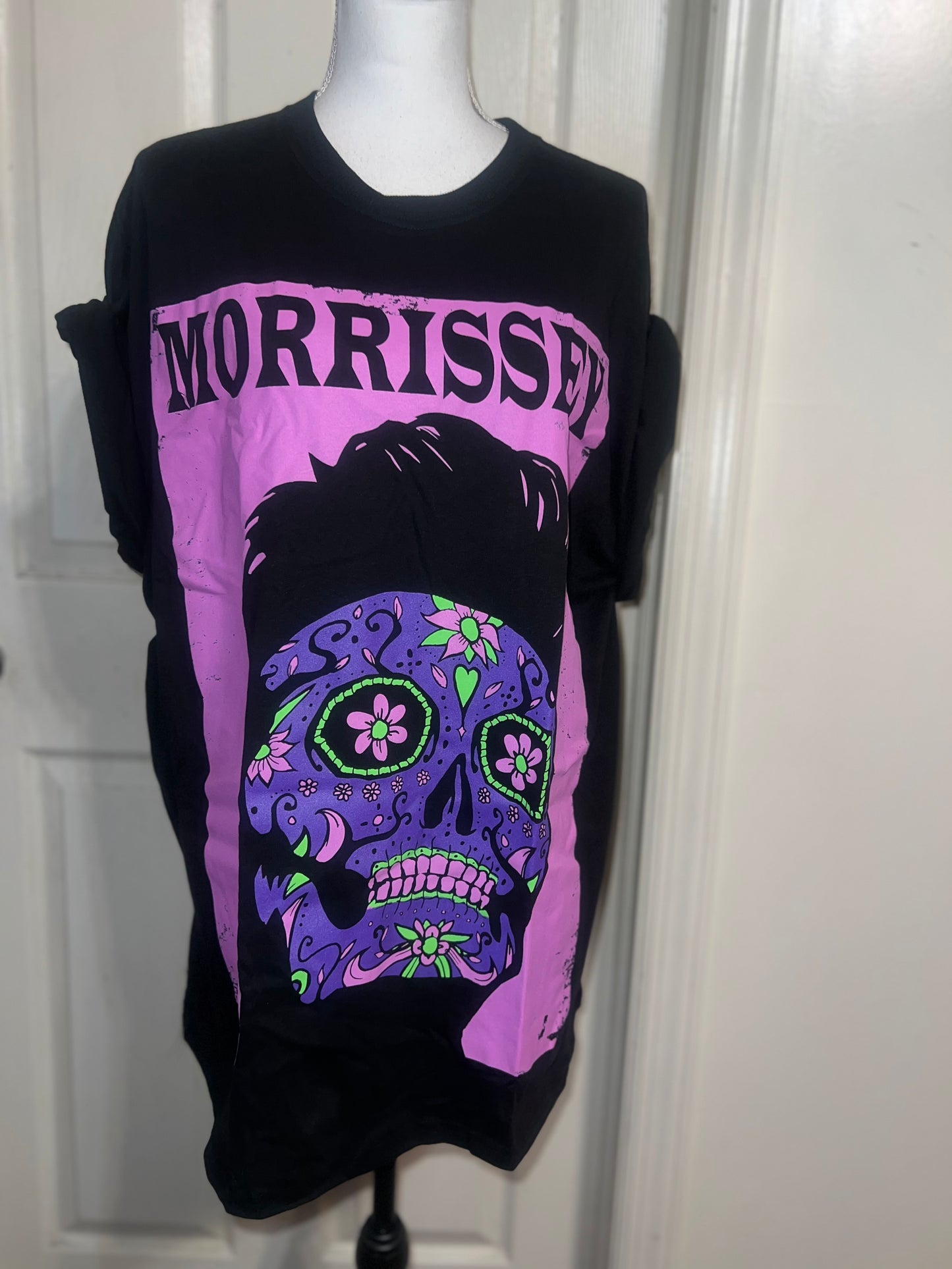 Morrissey Oversized Distressed Tee