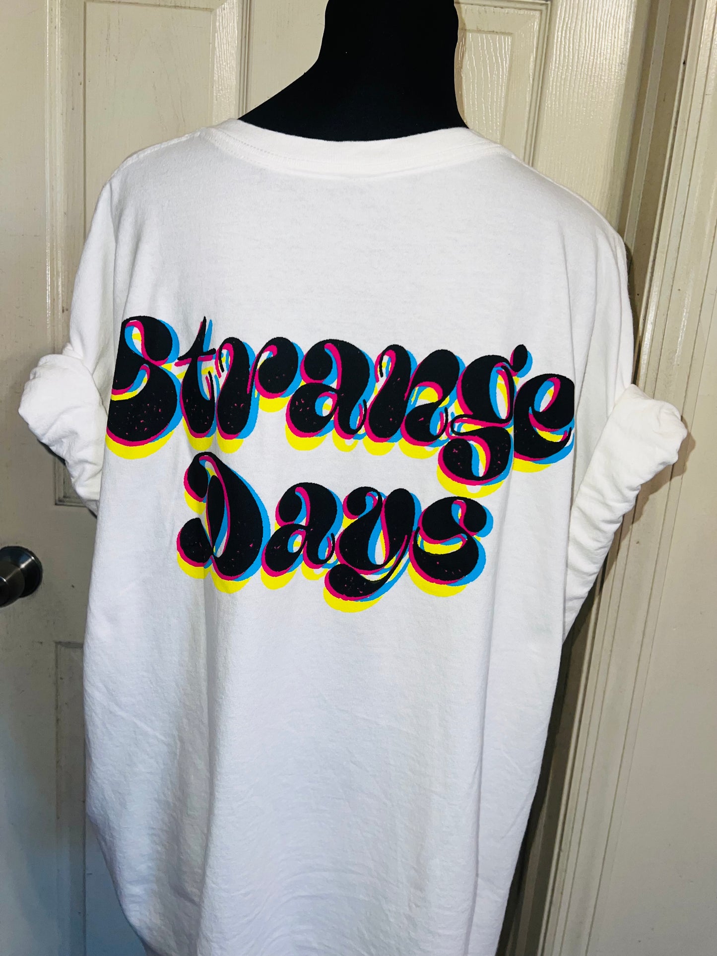 The Doors Double Sided Oversized Distressed Tee