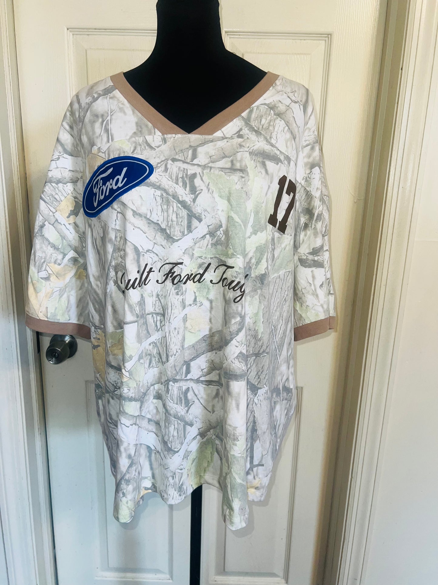 Ford Oversized Distressed Jersey Tee