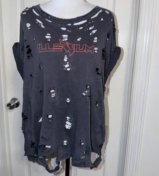 Illeium Double Sided Oversized Tee